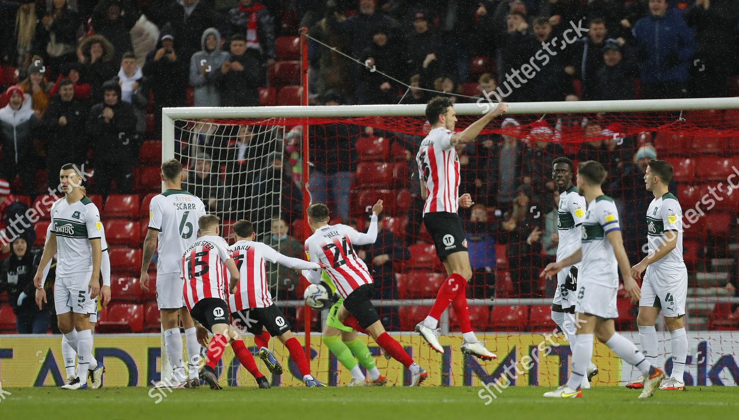 Goal Celebrations Dan Neil Sunderland 10 Editorial Stock Photo - Stock ...