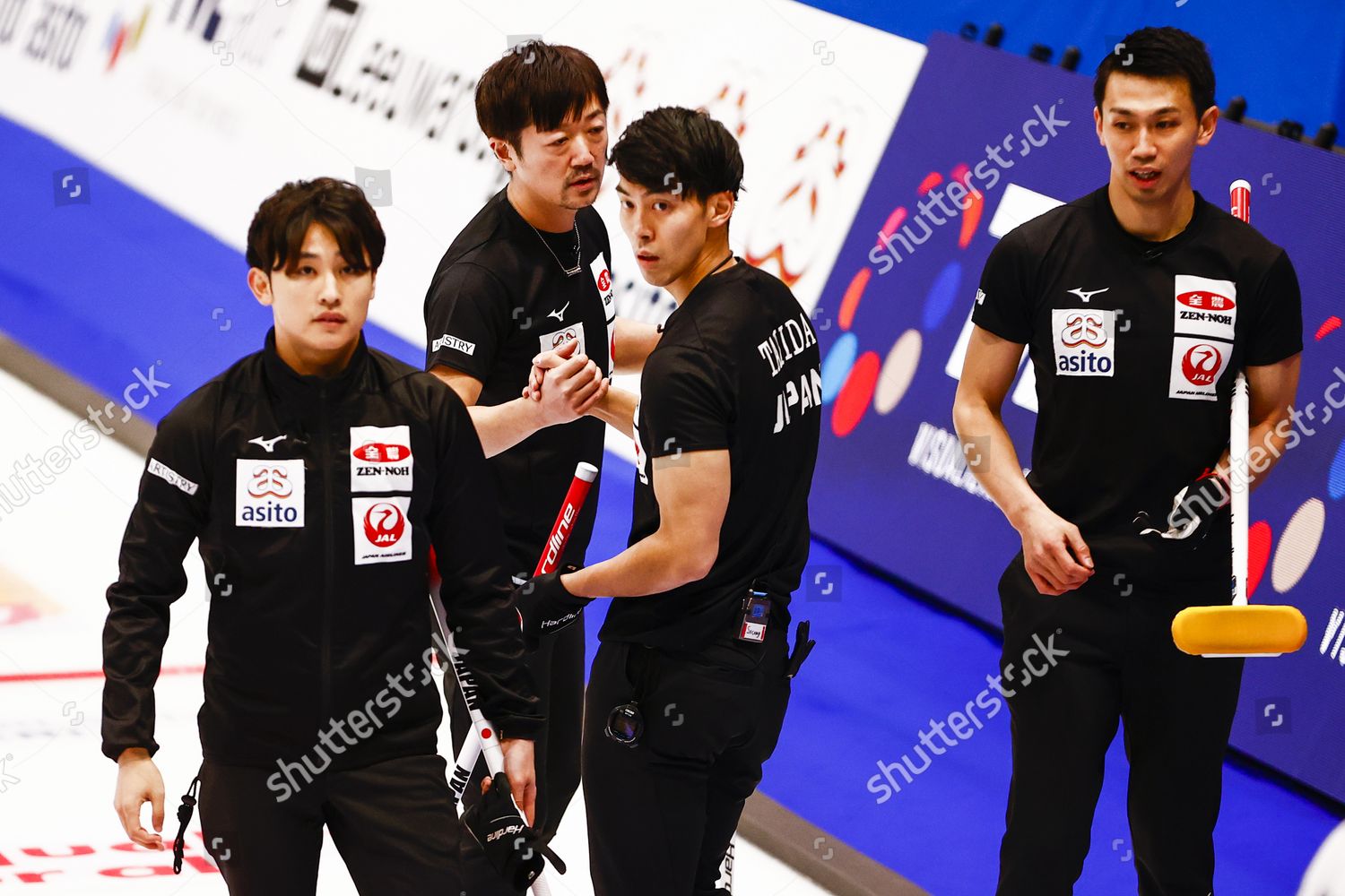 Yuta Matsumura Shinya Abe Yasumasa Tanida Editorial Stock Photo Stock