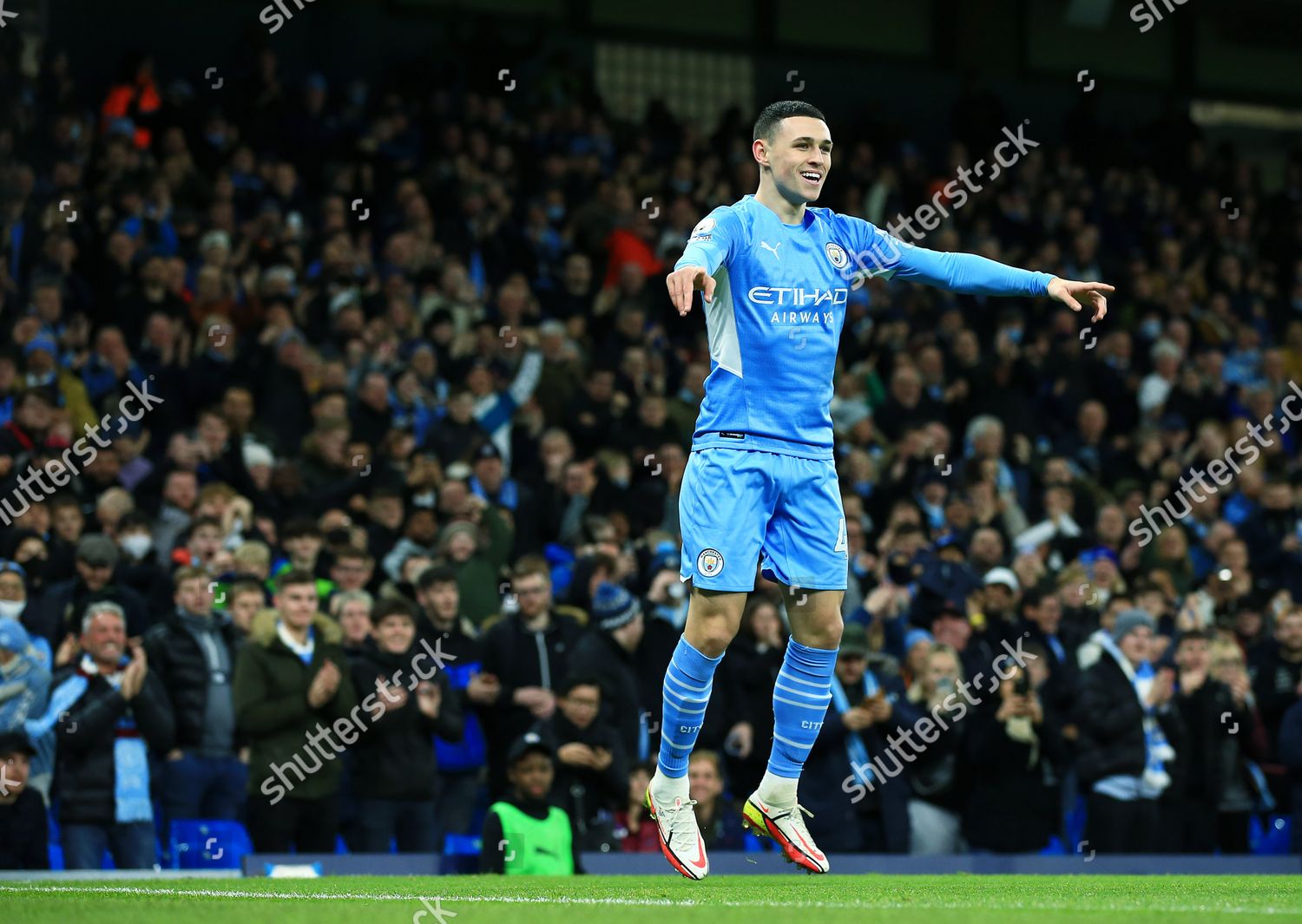 Phil Foden Manchester City Celebrates Scoring Editorial Stock Photo ...