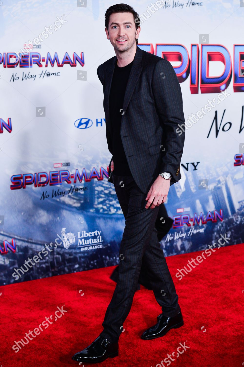 American Actor Nicholas Braun Arrives Premiere Editorial Stock Photo