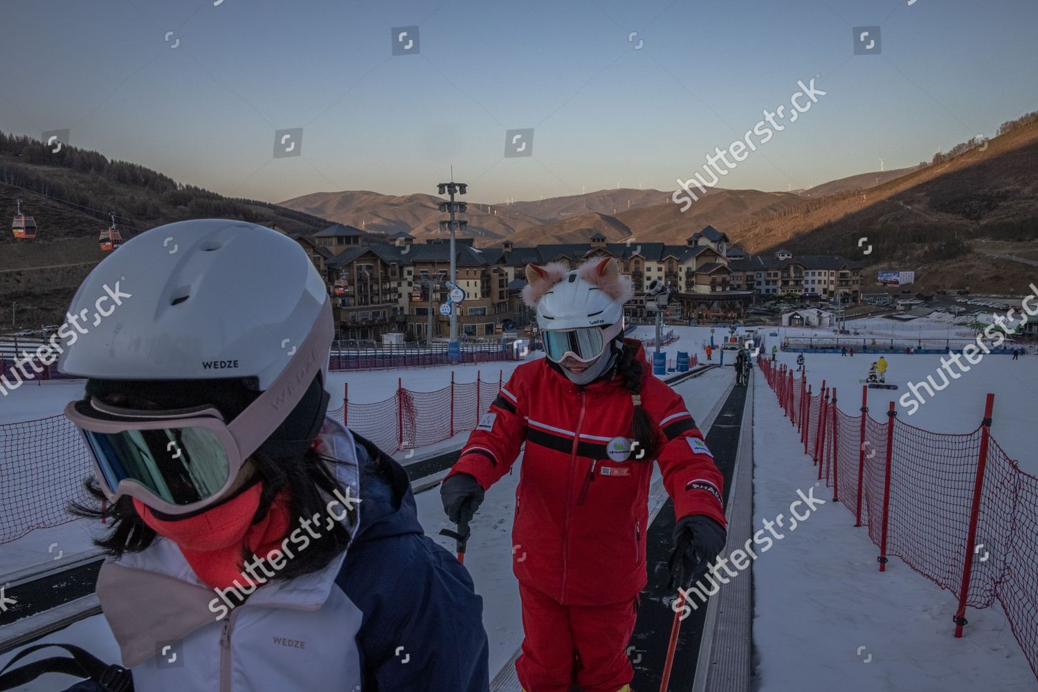 Women Go Slope Ski Thaiwoo Ski Editorial Stock Photo - Stock Image ...