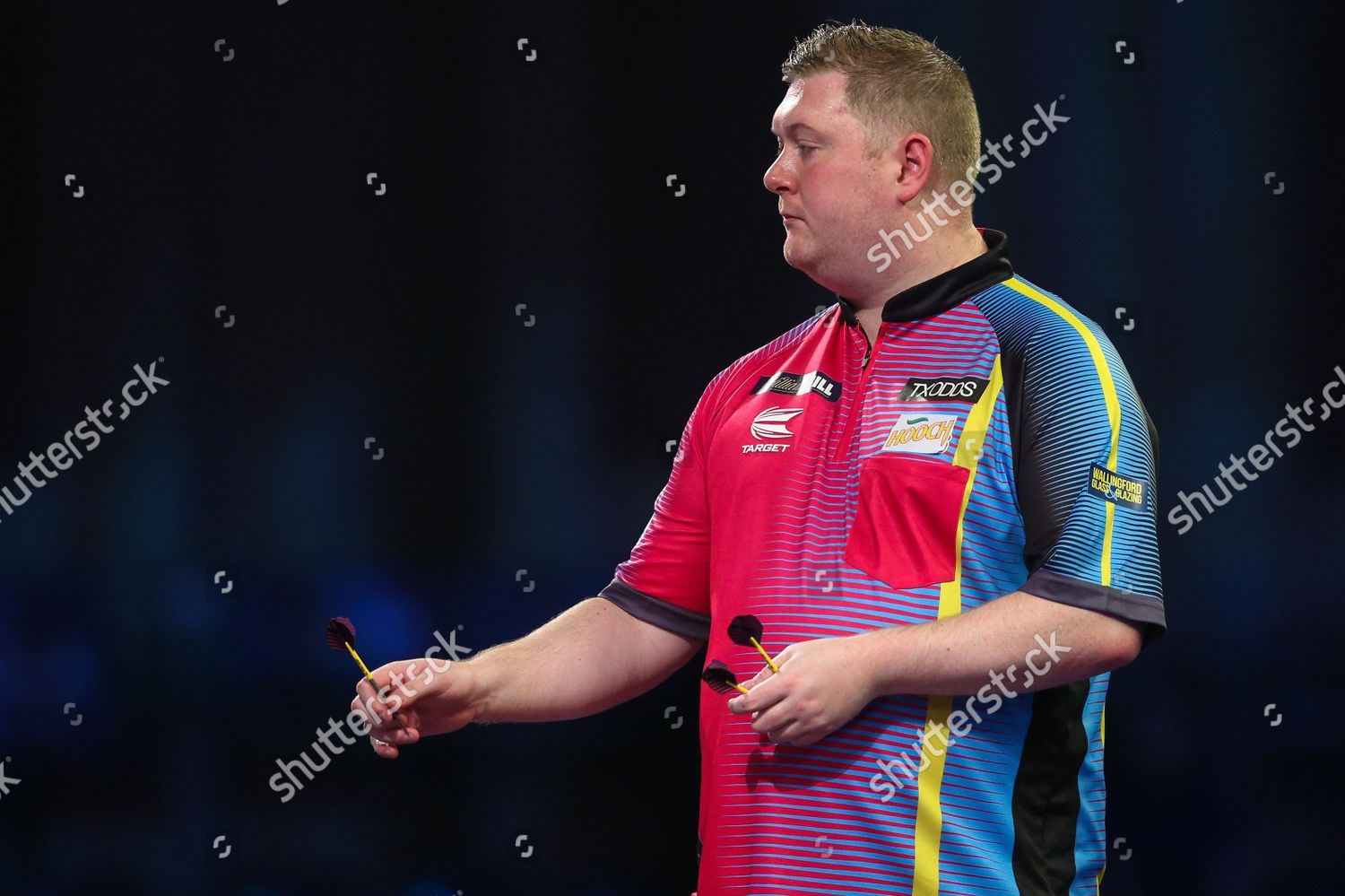 Ricky Evans During Pdc World Darts Editorial Stock Photo Stock Image