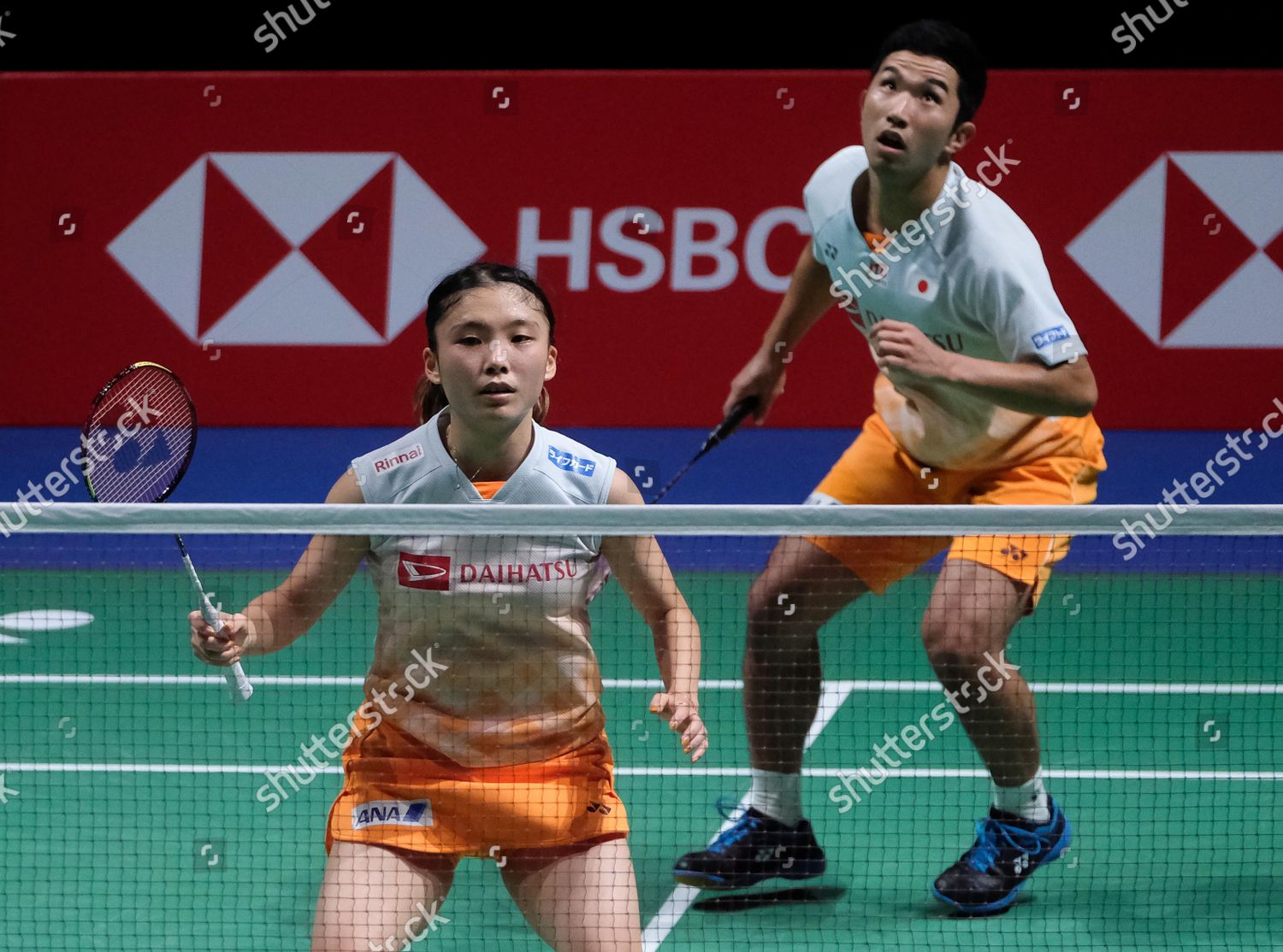 Kyohei Yamashita R Naru Shinoya Japan Editorial Stock Photo Stock