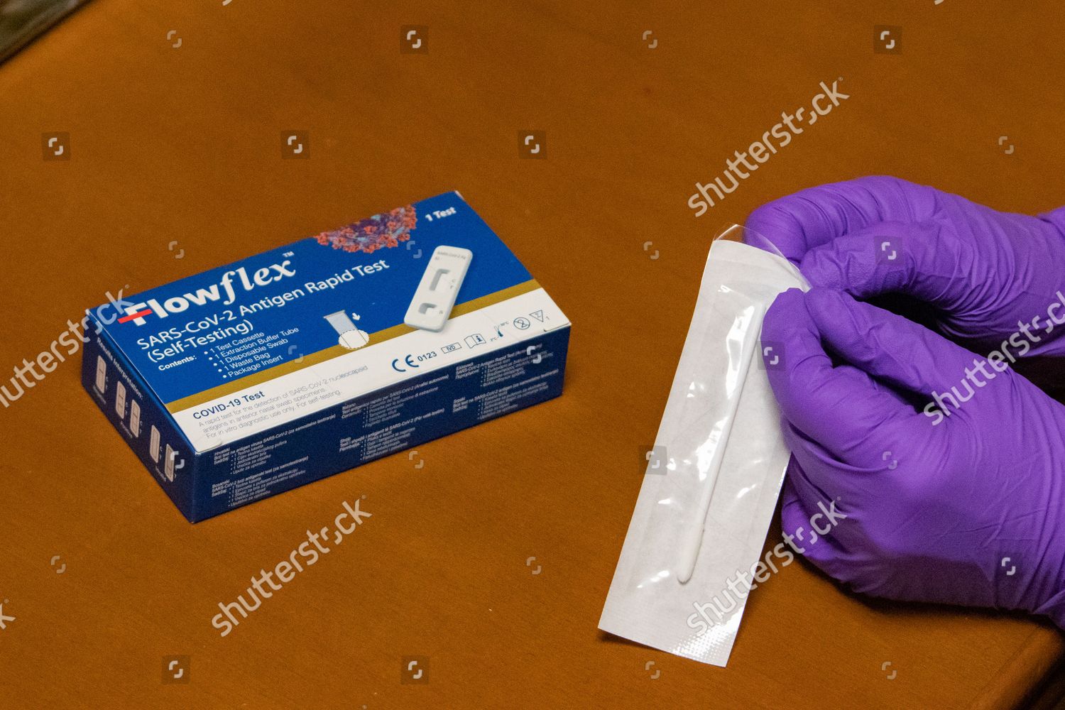 This Photo Shows Flowflex Covid19 Antigen Editorial Stock Photo Stock   Shutterstock 12648706e 