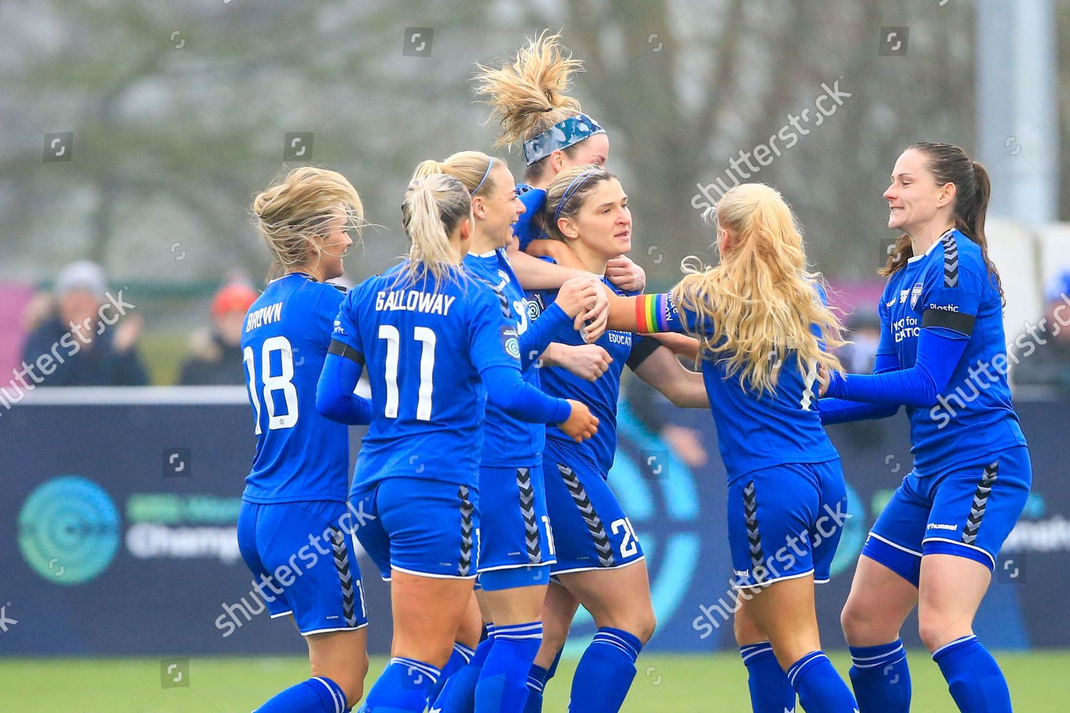 Abby Holmes Celebrates Her Second Goal Editorial Stock Photo - Stock ...