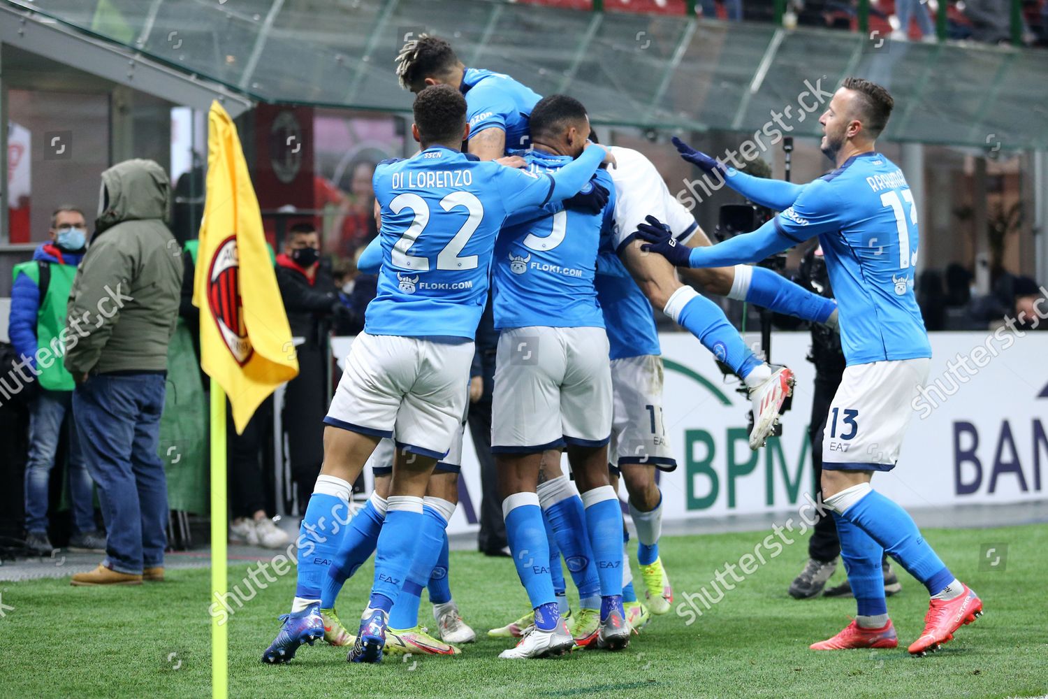 Eljif Elmas Ssc Napoli Celebrates After Editorial Stock Photo - Stock ...