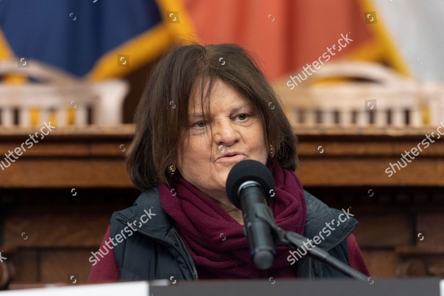 Betsy Gotbaum Introduces Lorraine Grillo Editorial Stock Photo