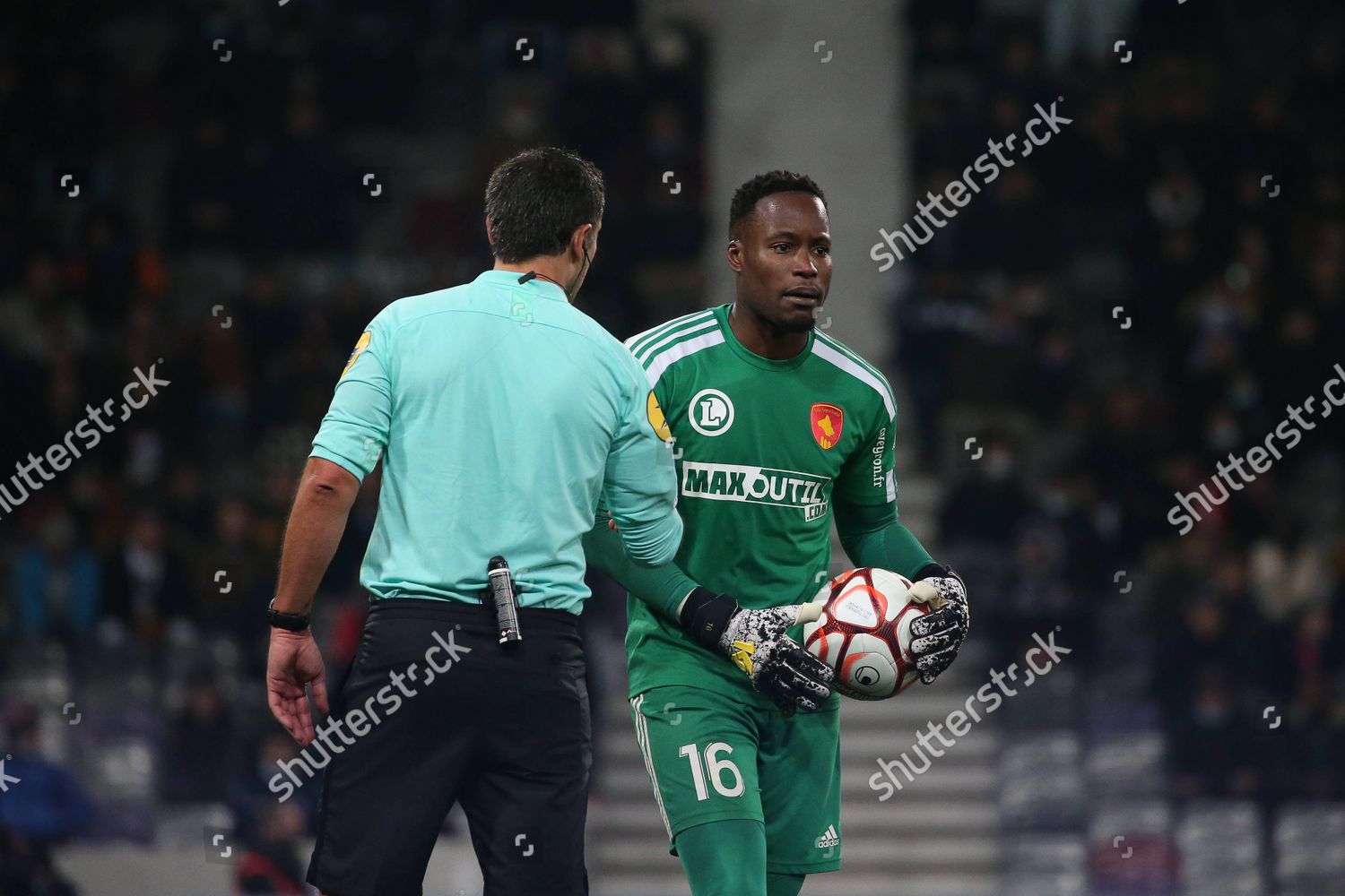 Lionel Mpasi Rodez Aveyron Football Raf Editorial Stock Photo - Stock ...