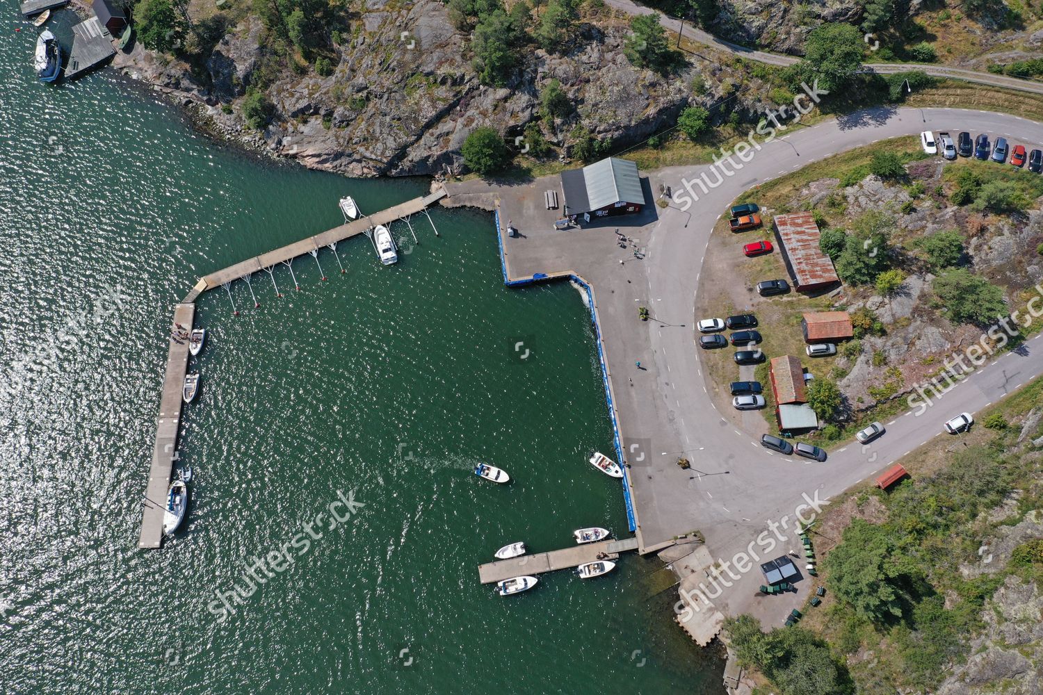 Fyke nets used in traditional fishing