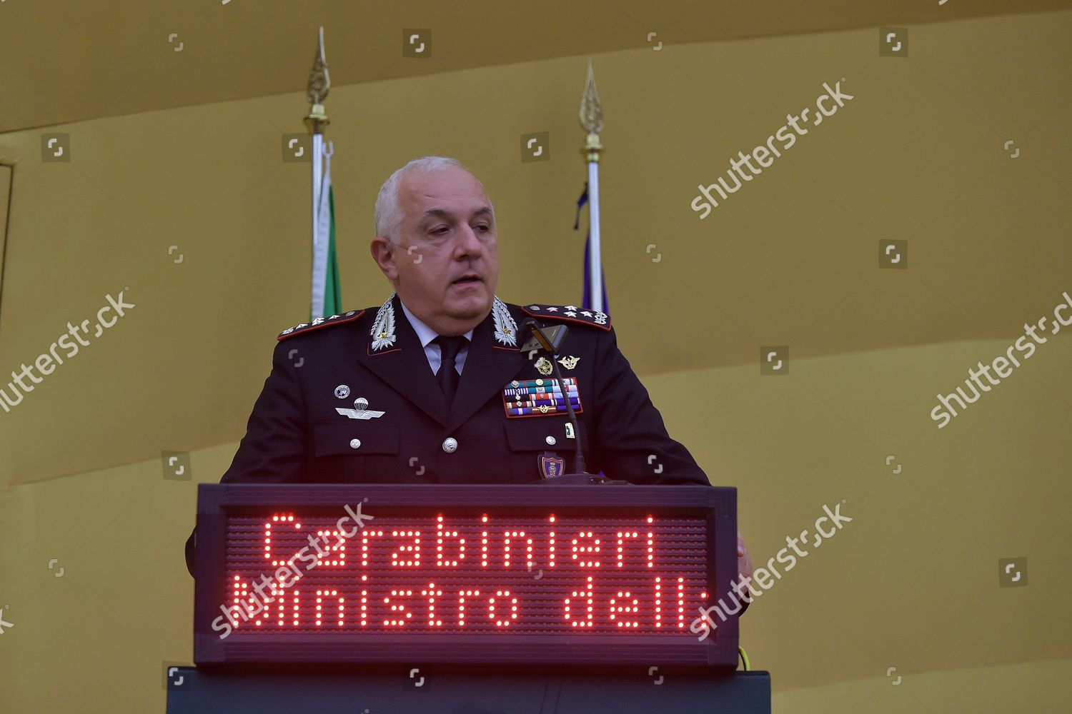 Minister Defense Hon Lorenzo Guerini Visits Editorial Stock Photo ...
