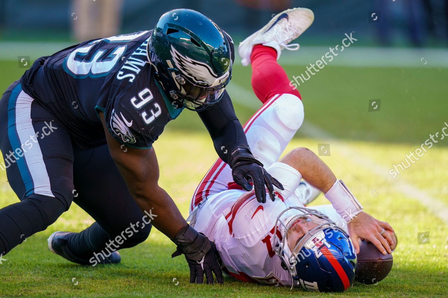 New York Giants Quarterback Jake Fromm Editorial Stock Photo - Stock Image