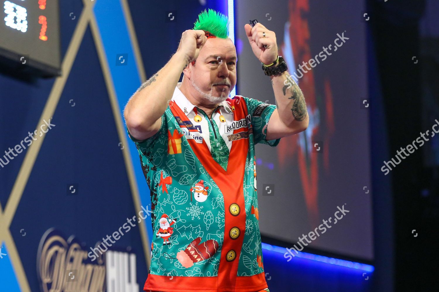 Peter Wright Wins His Third Round Editorial Stock Photo Stock Image