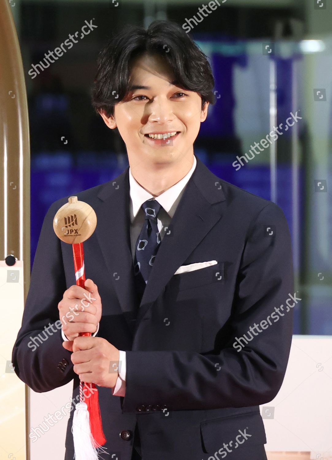Japanese Actor Ryo Yoshizawa Poses He Editorial Stock Photo - Stock