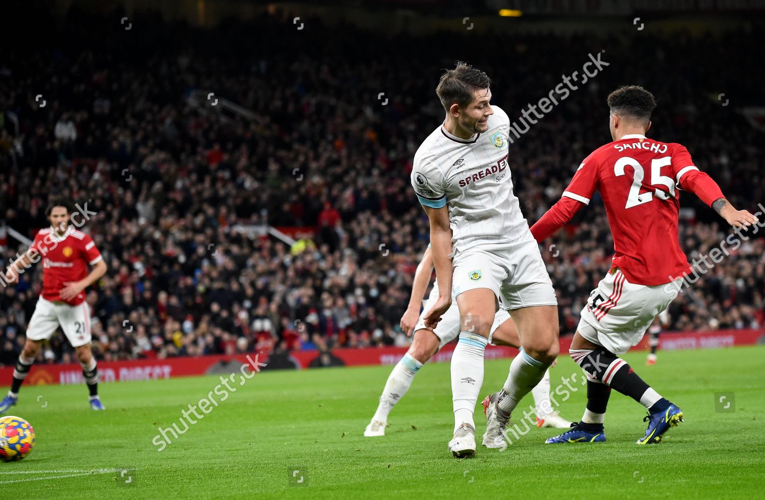 Jadon Sancho R Manchester United Scores Editorial Stock Photo - Stock ...