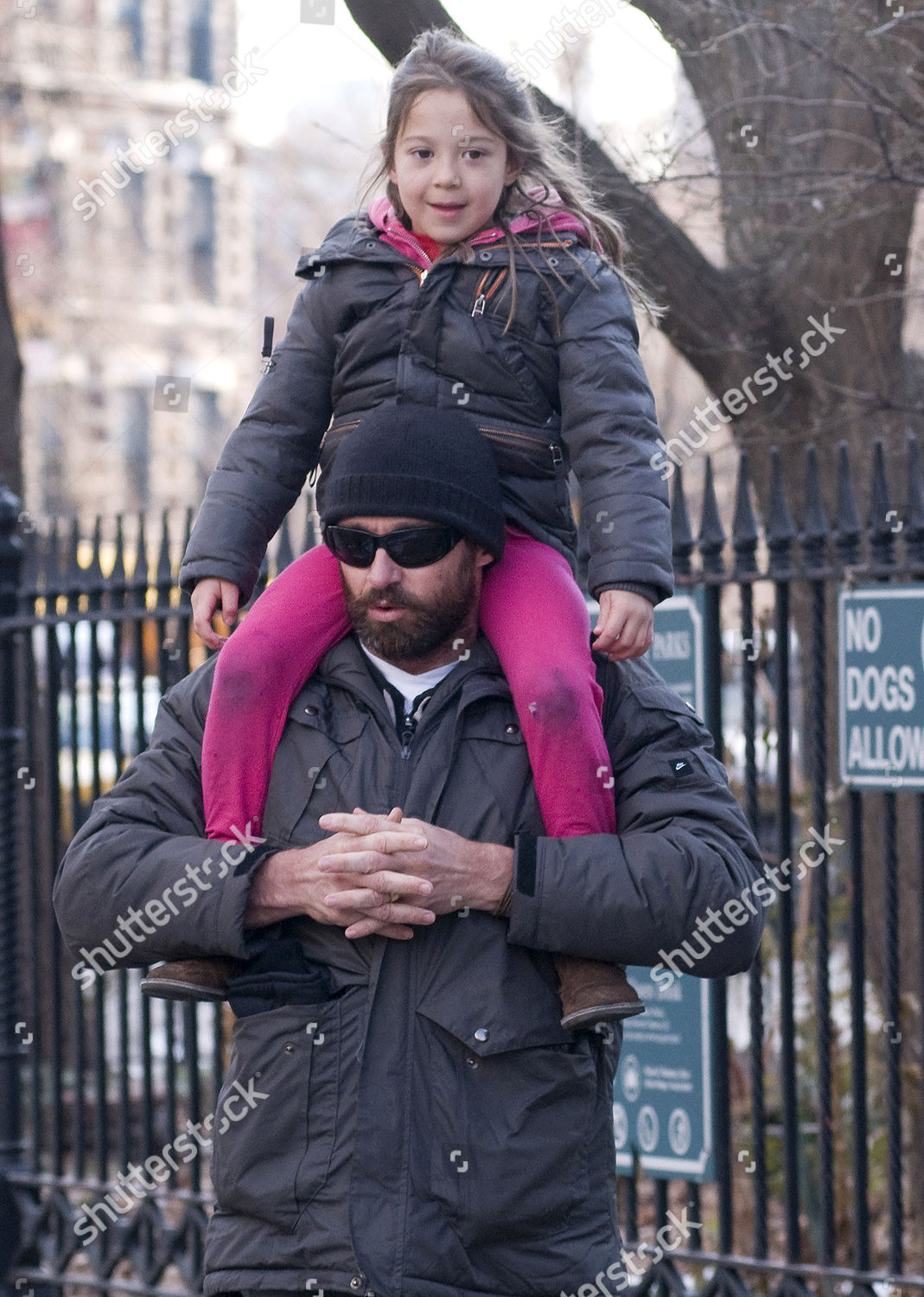 Hugh Jackman Ava Eliot Jackman Editorial Stock Photo - Stock Image
