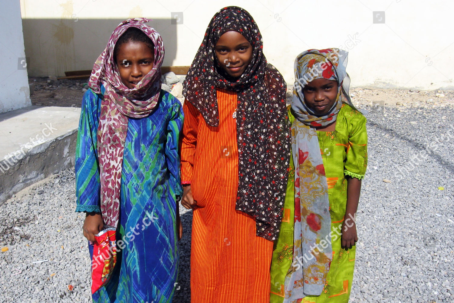 Omani Girls African Descent Wearing Their Editorial Stock Photo - Stock ...