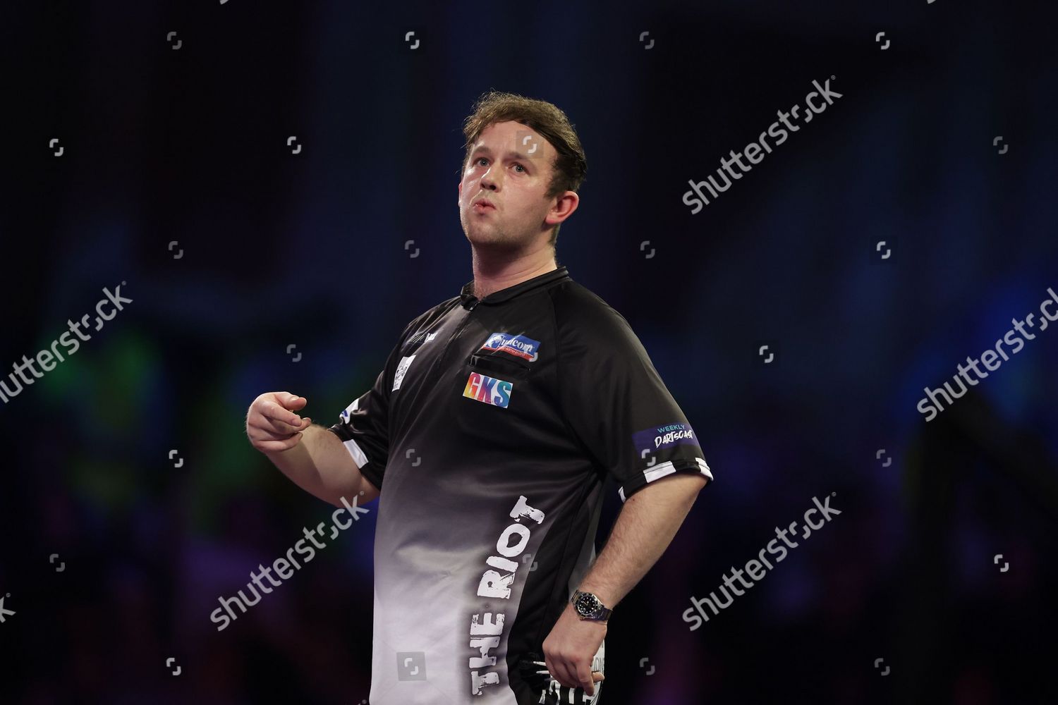 Callan Rydz During Pdc World Darts Editorial Stock Photo - Stock Image ...