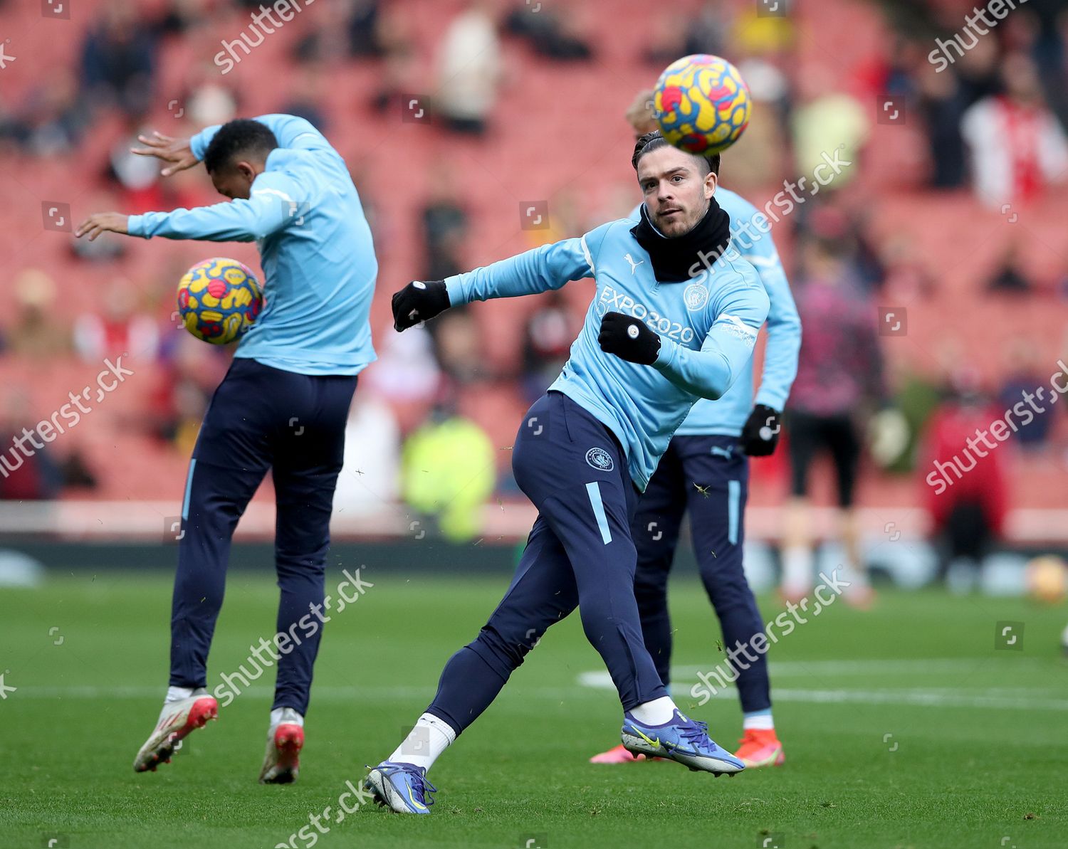 Jack Grealish Manchester City Warming Editorial Stock Photo - Stock ...