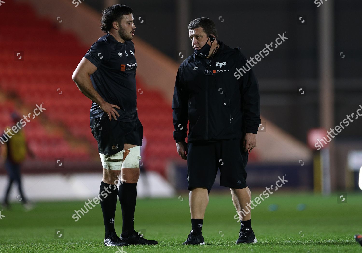 Ospreys Head Coach Toby Booth Talks Editorial Stock Photo - Stock Image ...