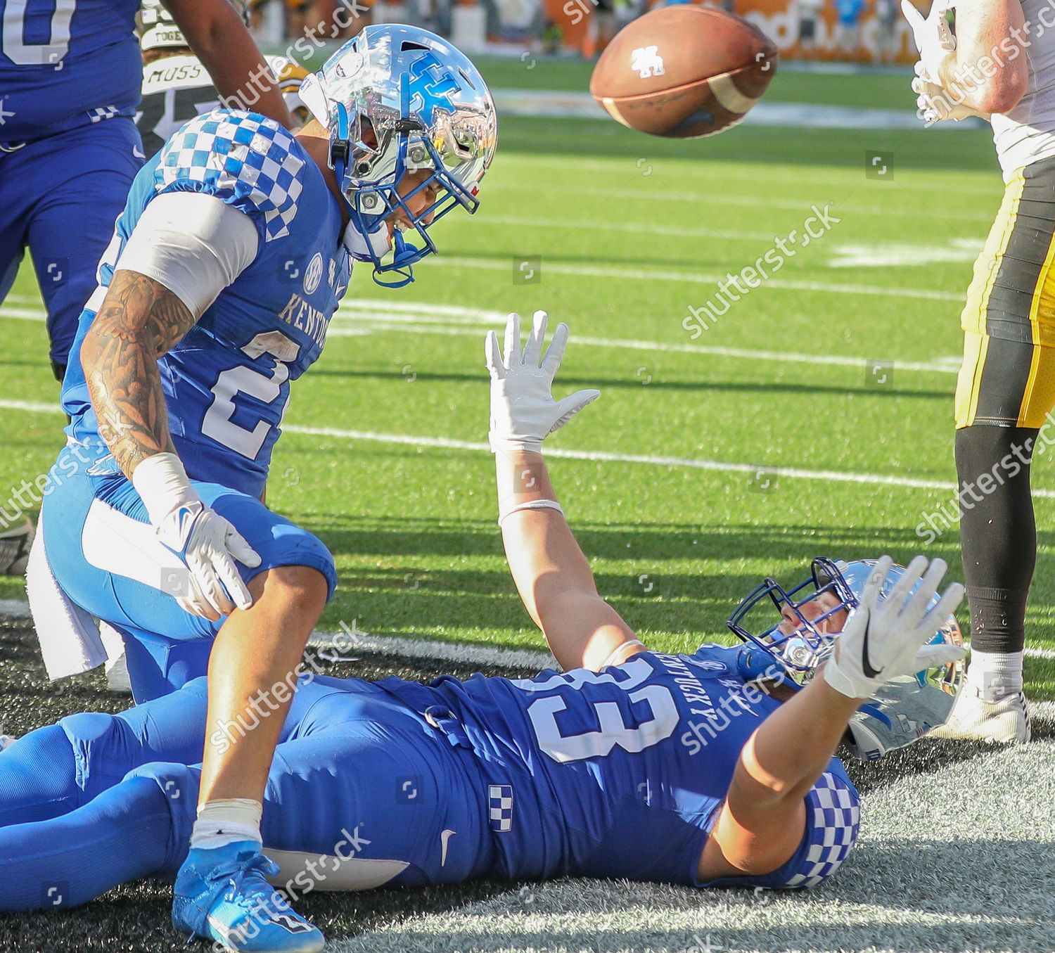 Kentuckys Chris Rodriguez Jr 24 Celebrates Editorial Stock Photo Kentuckys Chris Rodriguez Jr 24 Celebrates Editorial Stock Photo