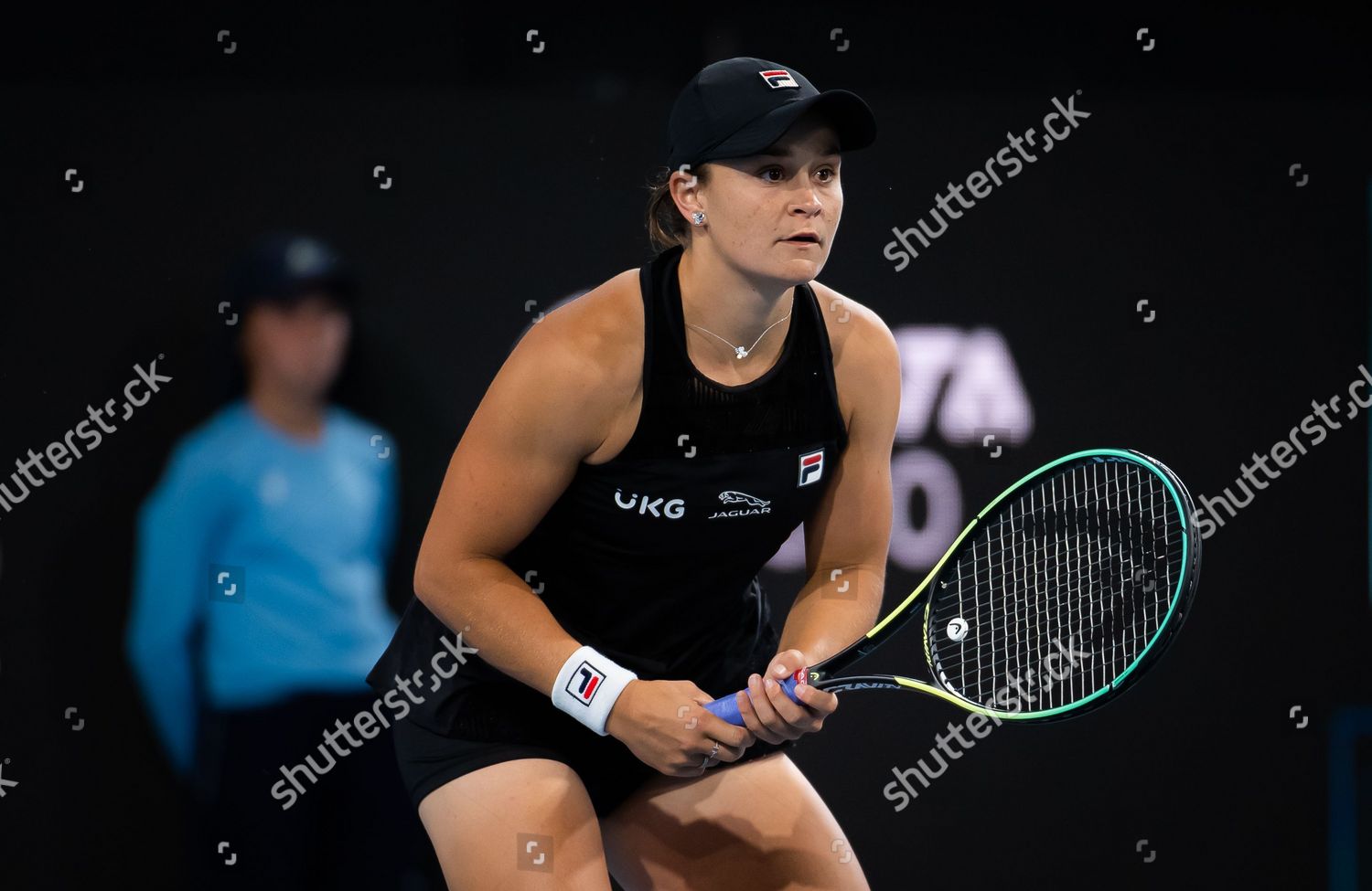 Ashleigh Barty Australia Action During Semifinal Editorial Stock Photo