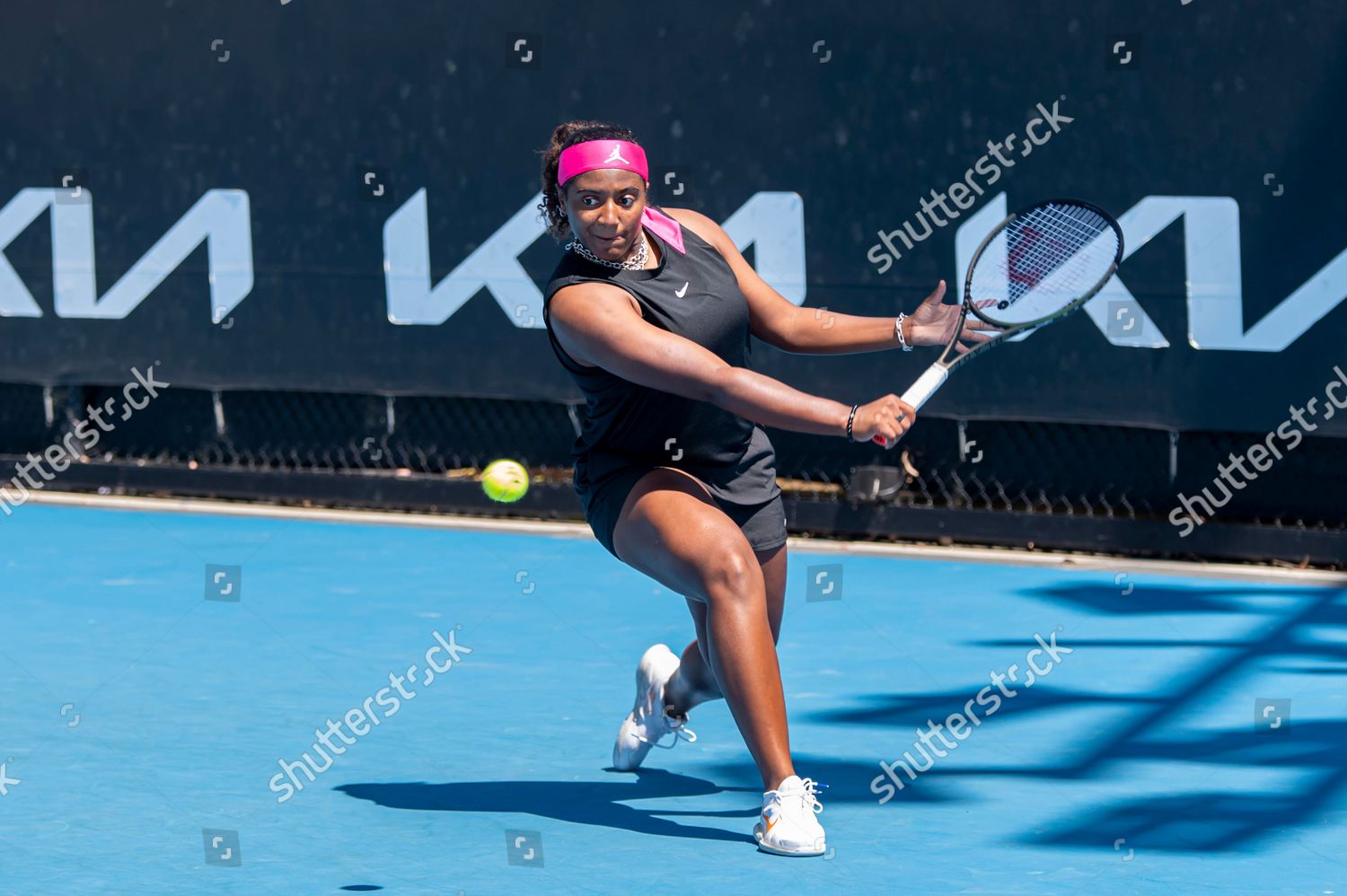 Hailey Baptiste Mss1 Womens Qualifing Singles Editorial Stock Photo ...