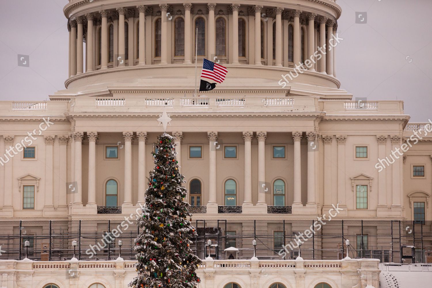 Christmas In Dc 2022 Capitol Christmas Tree Still Stands Front Editorial Stock Photo - Stock  Image | Shutterstock