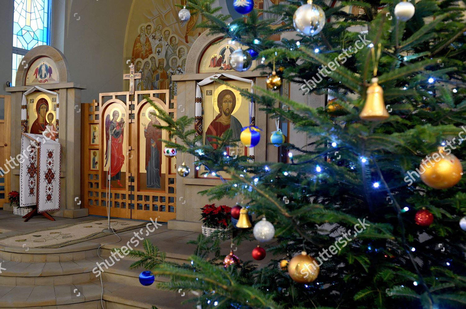 Julian Christmas Tree Lighting 2022 Christmas Tree On Display Our Lady Editorial Stock Photo - Stock Image |  Shutterstock