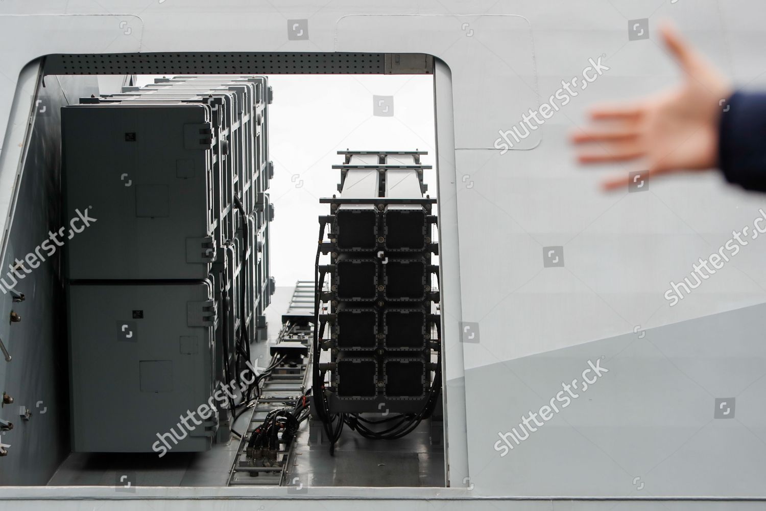 Hsiung Feng Missile Launchers Seen On Editorial Stock Photo - Stock ...
