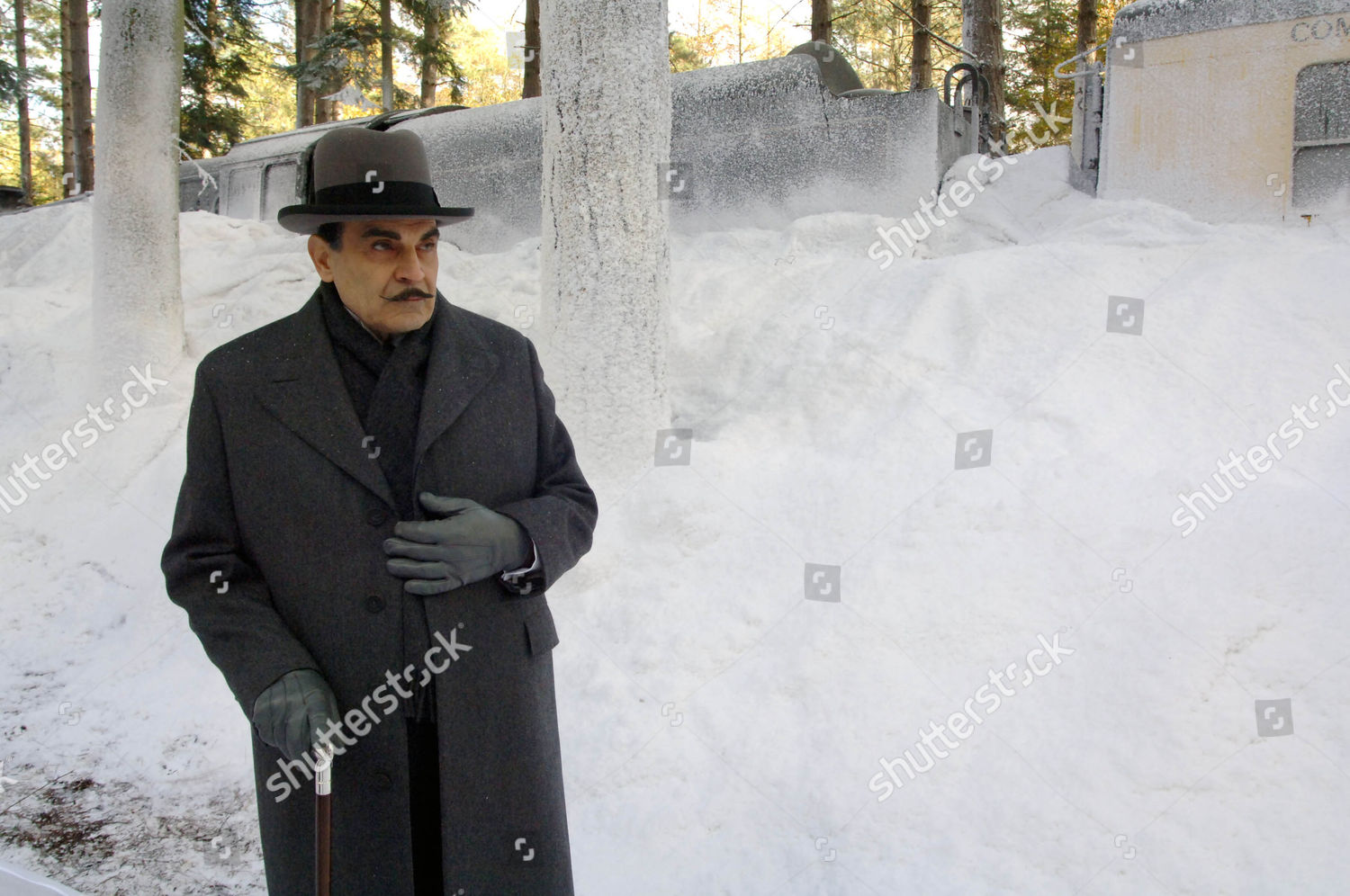 David Suchet Hercule Poirot Editorial Stock Photo - Stock Image |  Shutterstock