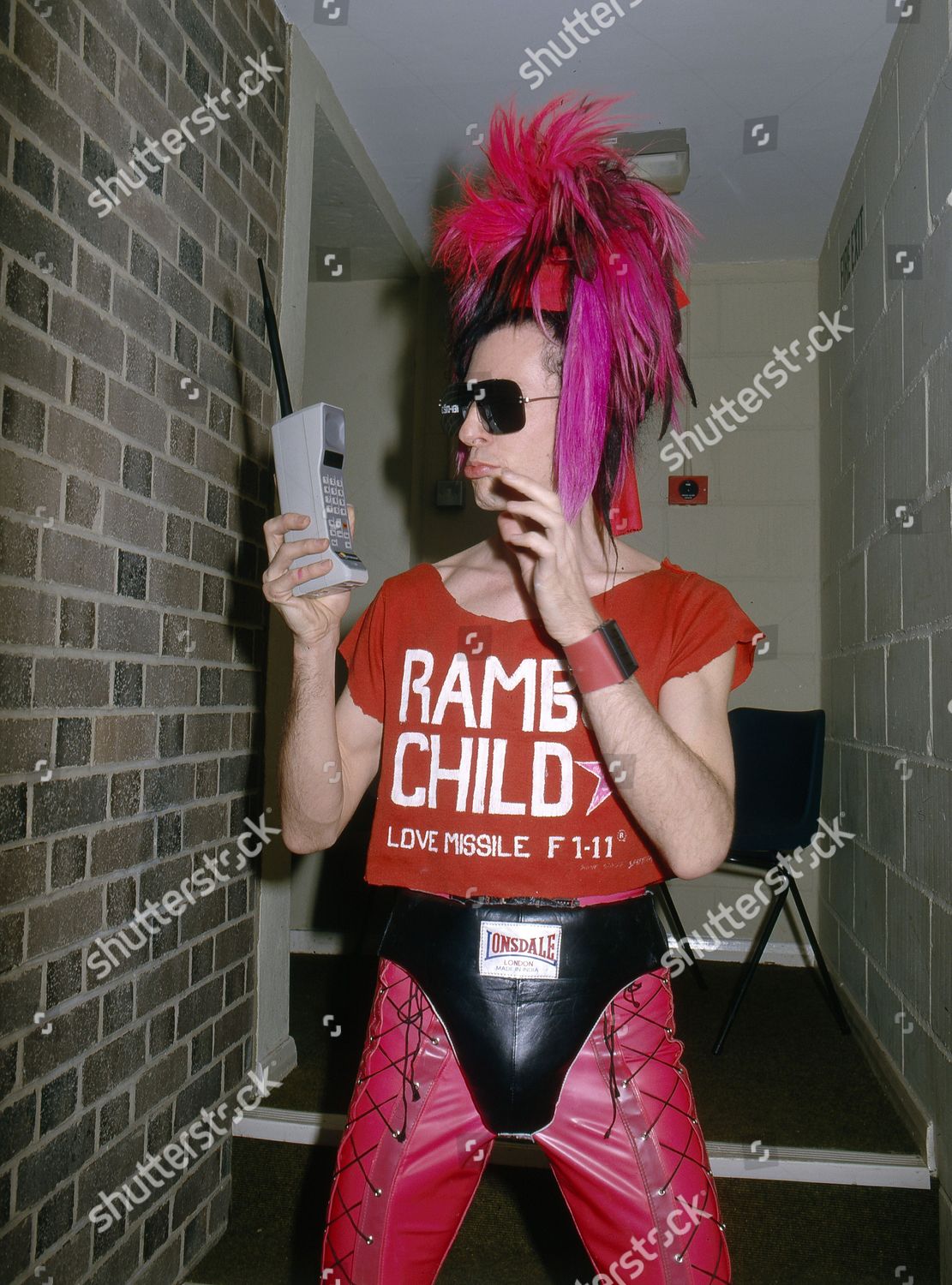 Sigue Sigue Sputnik Tony James Editorial Stock Photo Stock Image