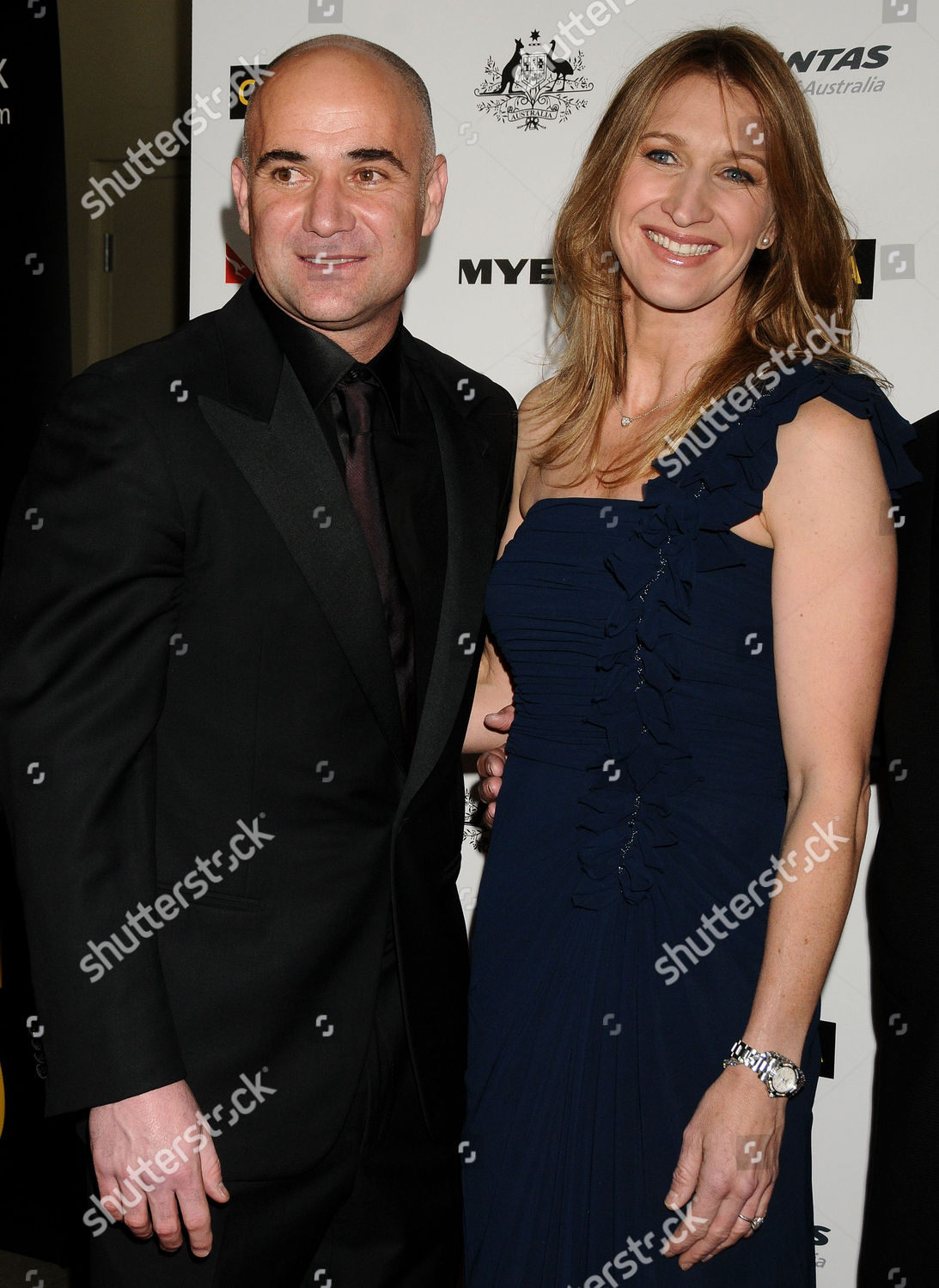 Andre Agassi Wife Steffi Graf Editorial Stock Photo - Stock Image ...