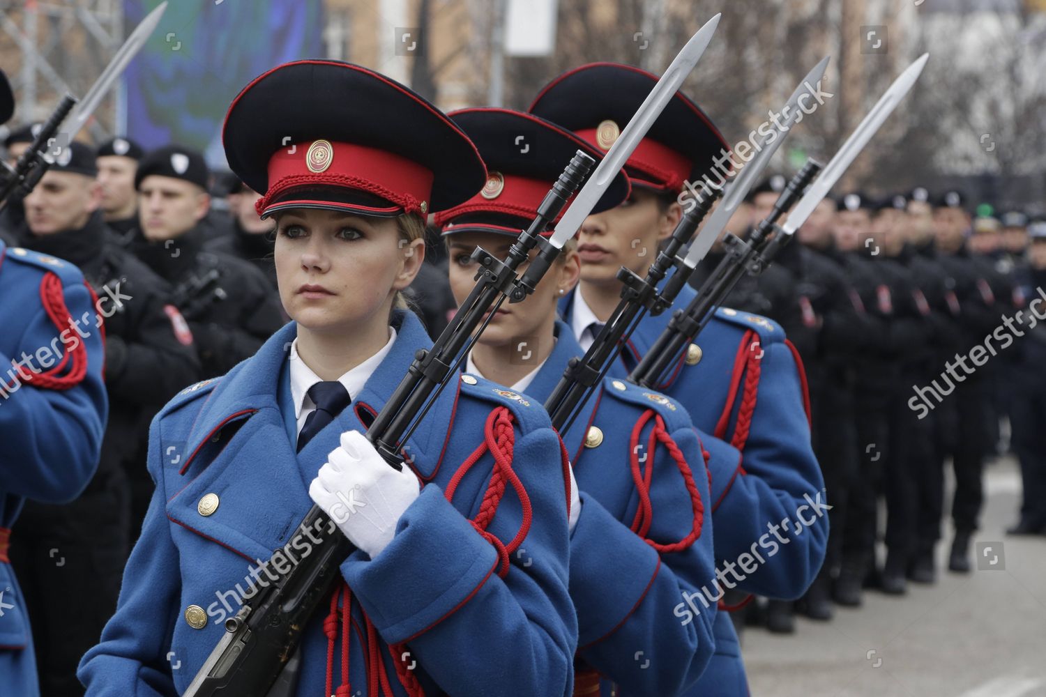 Bosnian Serb Police Officers Take Part Editorial Stock Photo - Stock ...