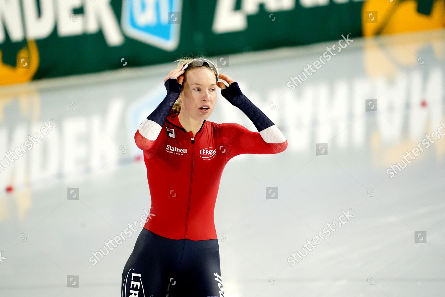 Ragne Wiklund Nor Competes 1500 Meter Editorial Stock Photo - Stock ...