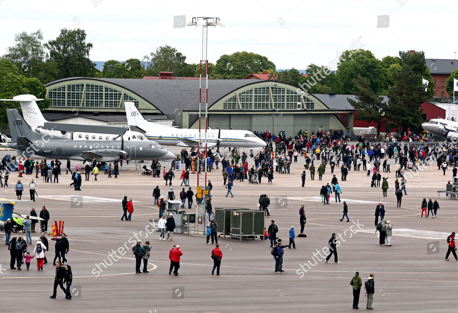 Airshow Flight Day Malmen Airbase Malmen Editorial Stock Photo Stock