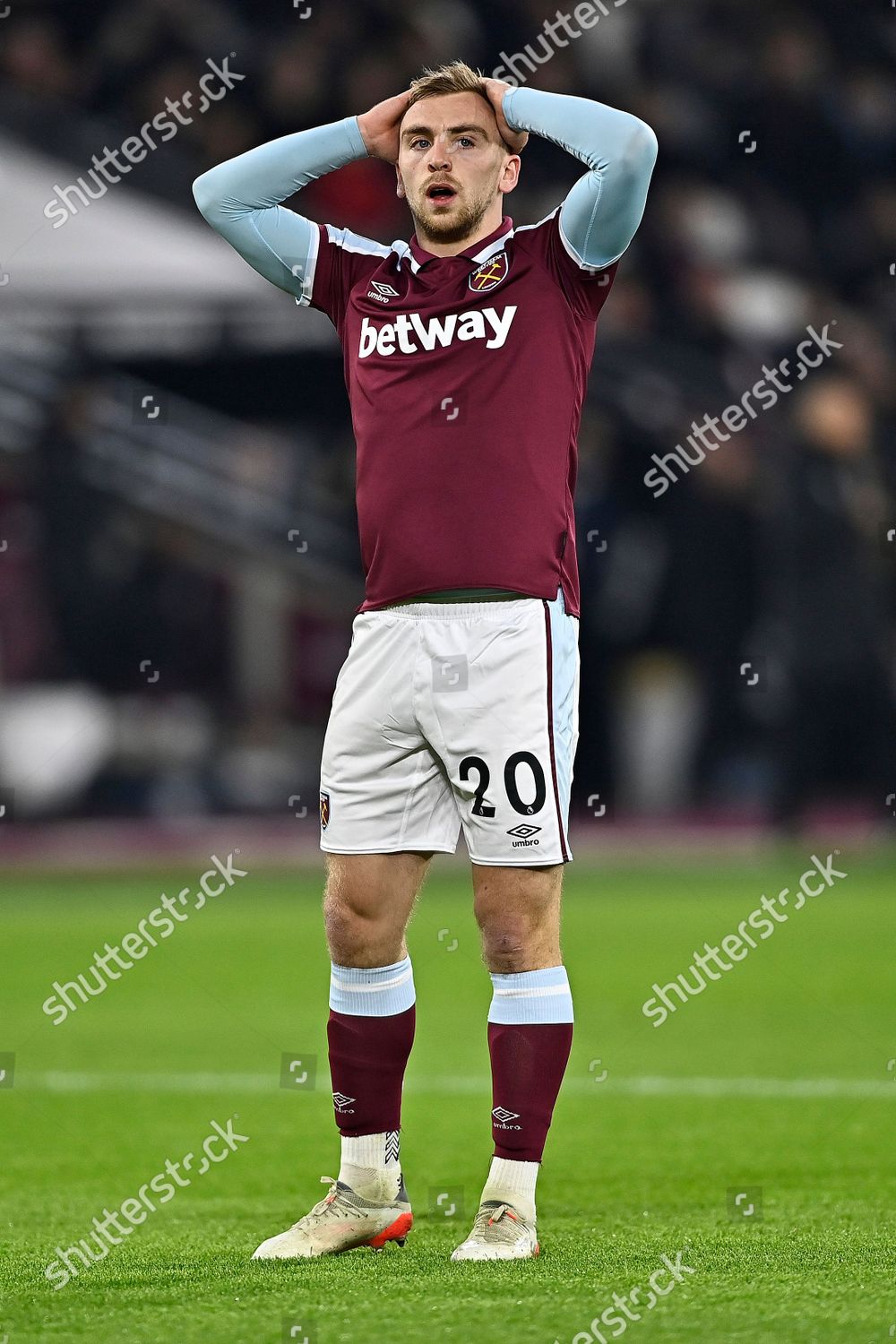 Jarrod Bowen West Ham Puts His Editorial Stock Photo - Stock Image ...