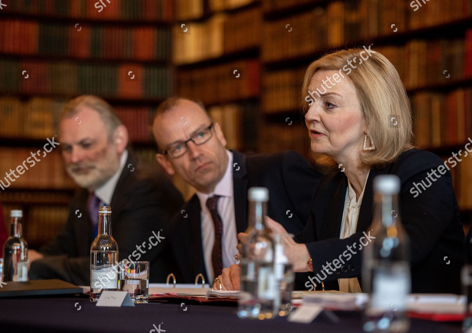 British Foreign Secretary Liz Truss R Editorial Stock Photo Stock   Shutterstock 12759197b 