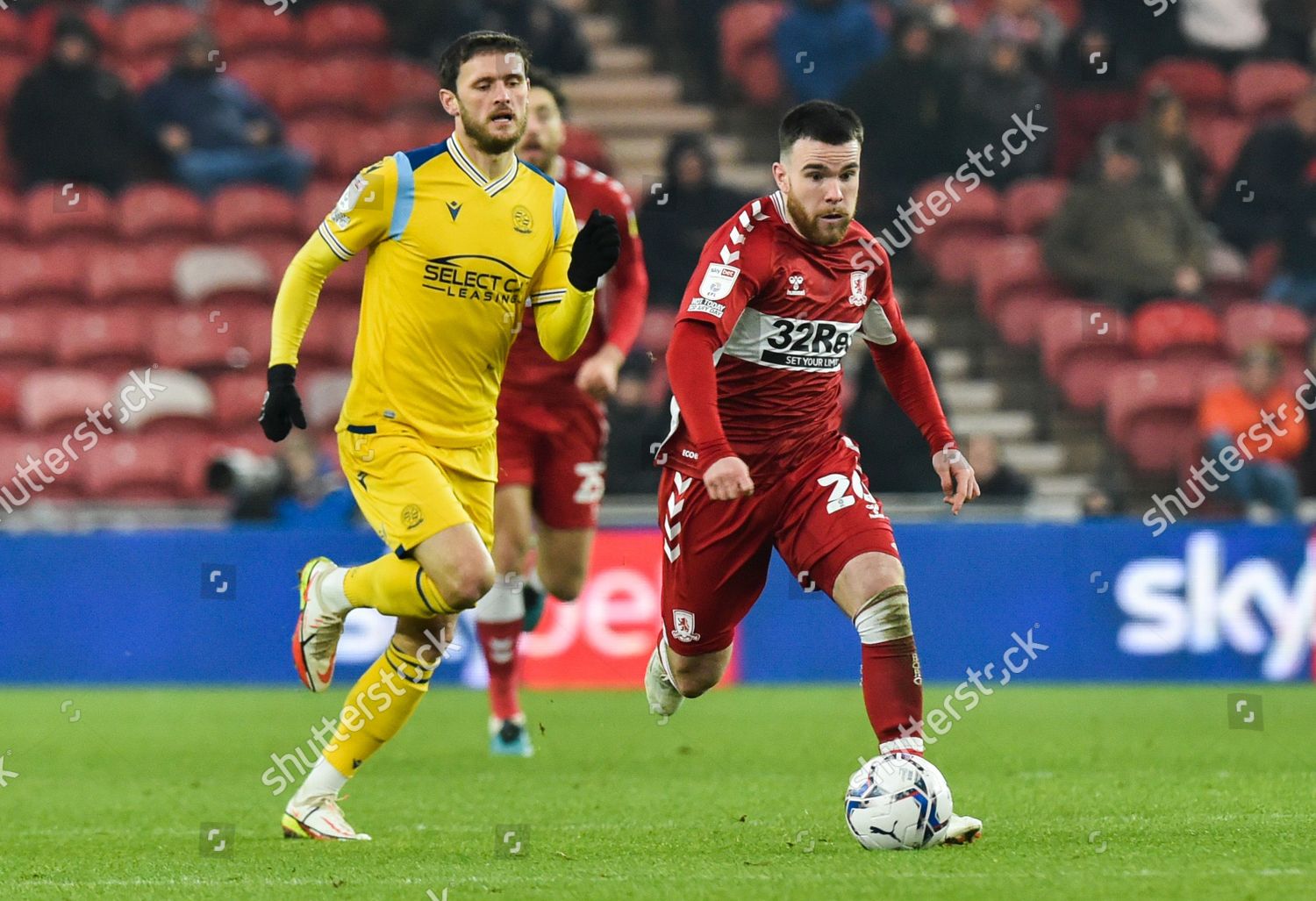 Aaron Connolly Middlesbrough John Swift Reading Editorial Stock Photo 