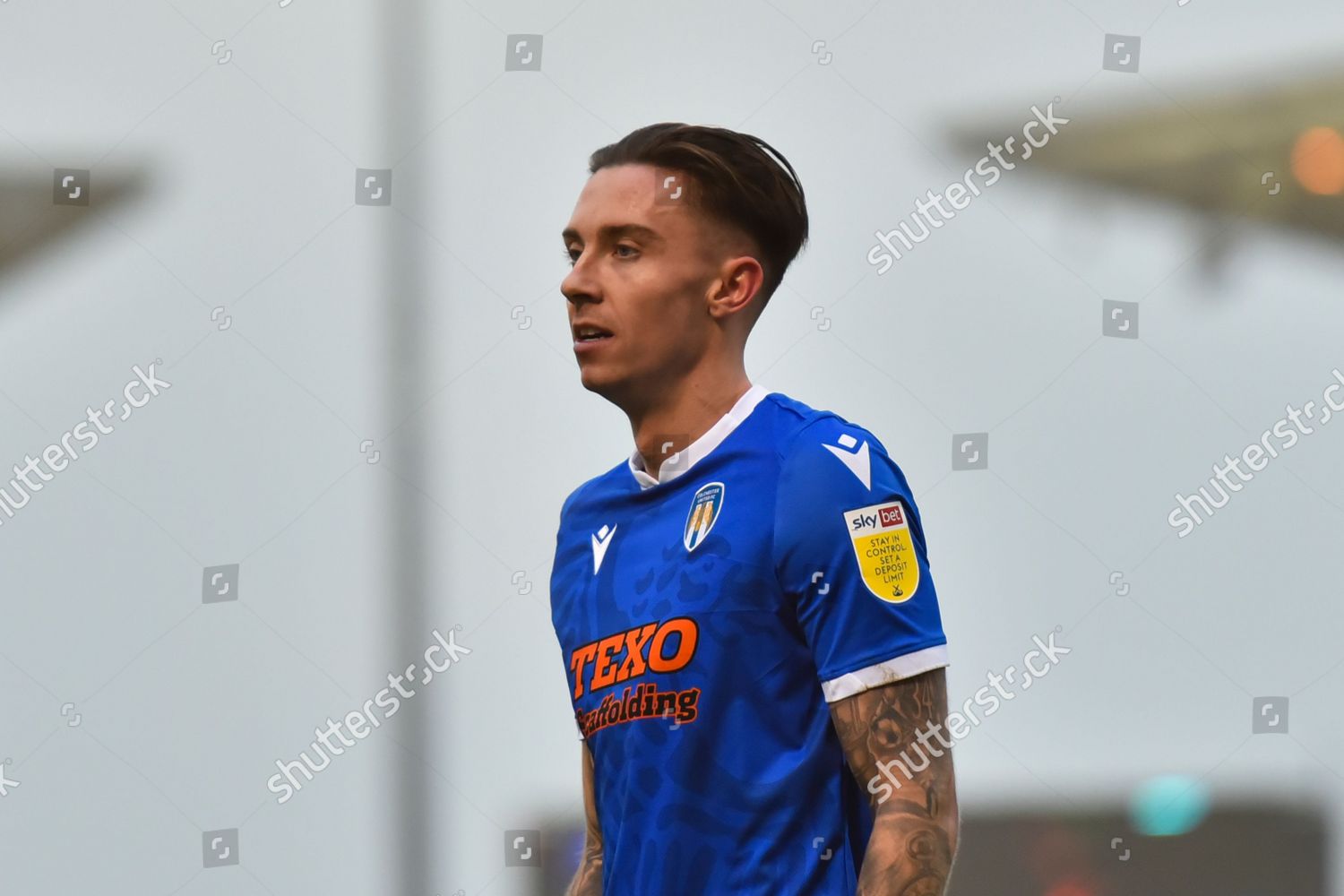 Cameron Coxe Colchester Looks On During Editorial Stock Photo Stock