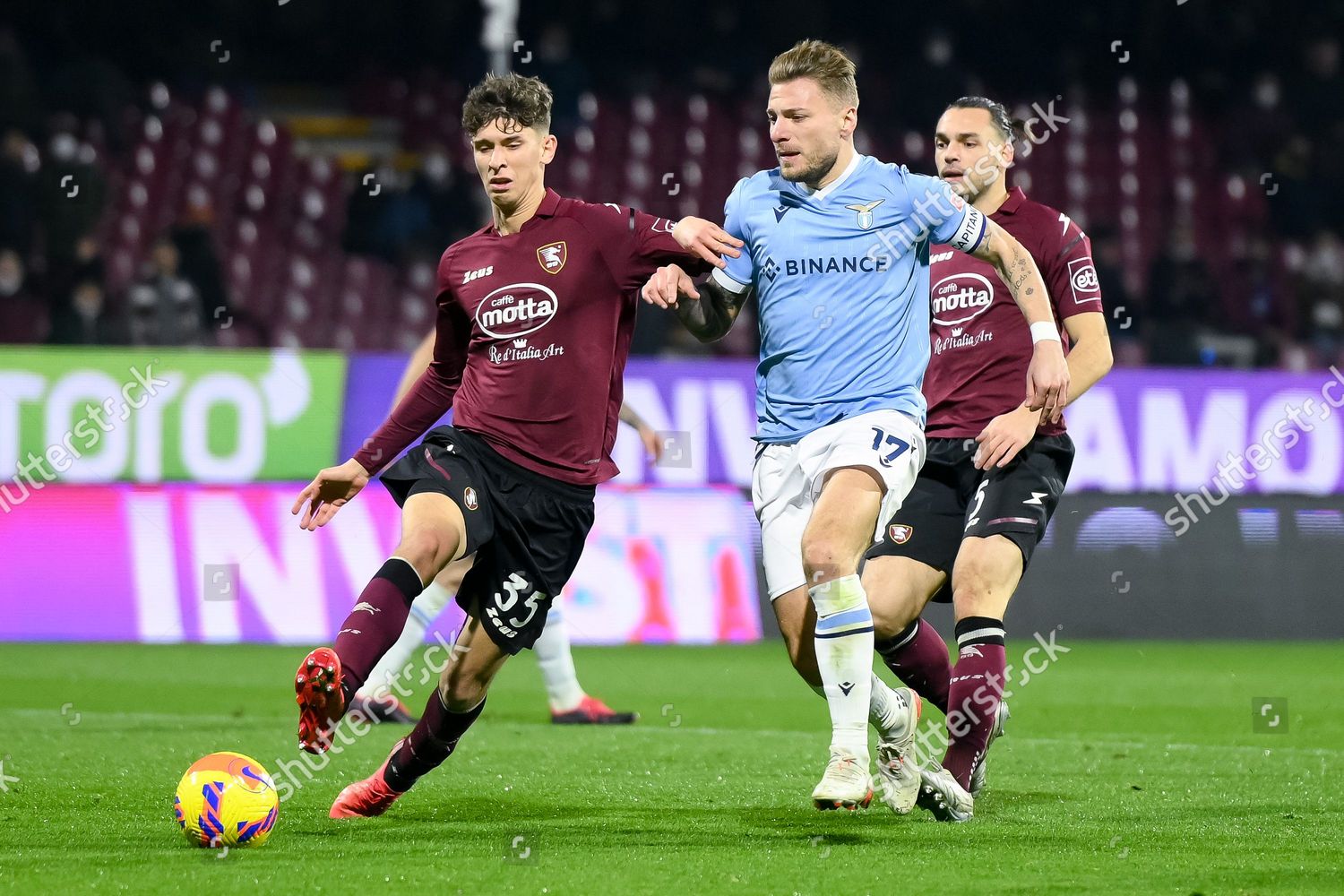 Andrei Motoc Us Salernitana 1919 Ciro Editorial Stock Photo Stock