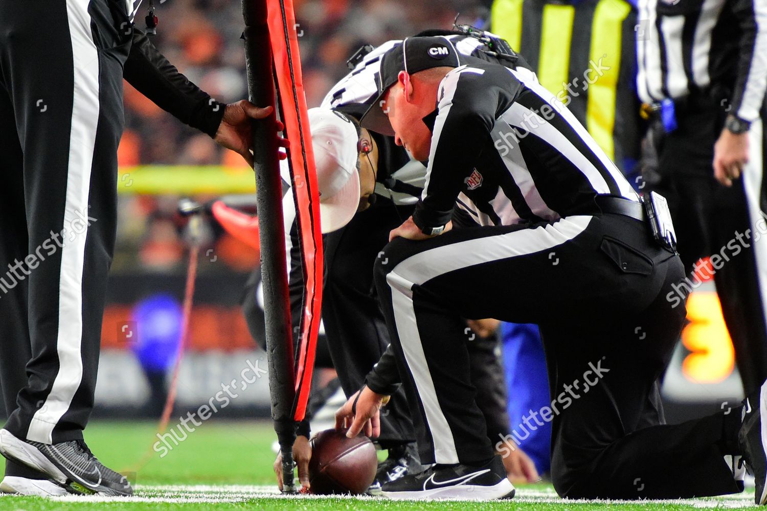 Referee Jerome Boger Editorial Stock Photo - Stock Image