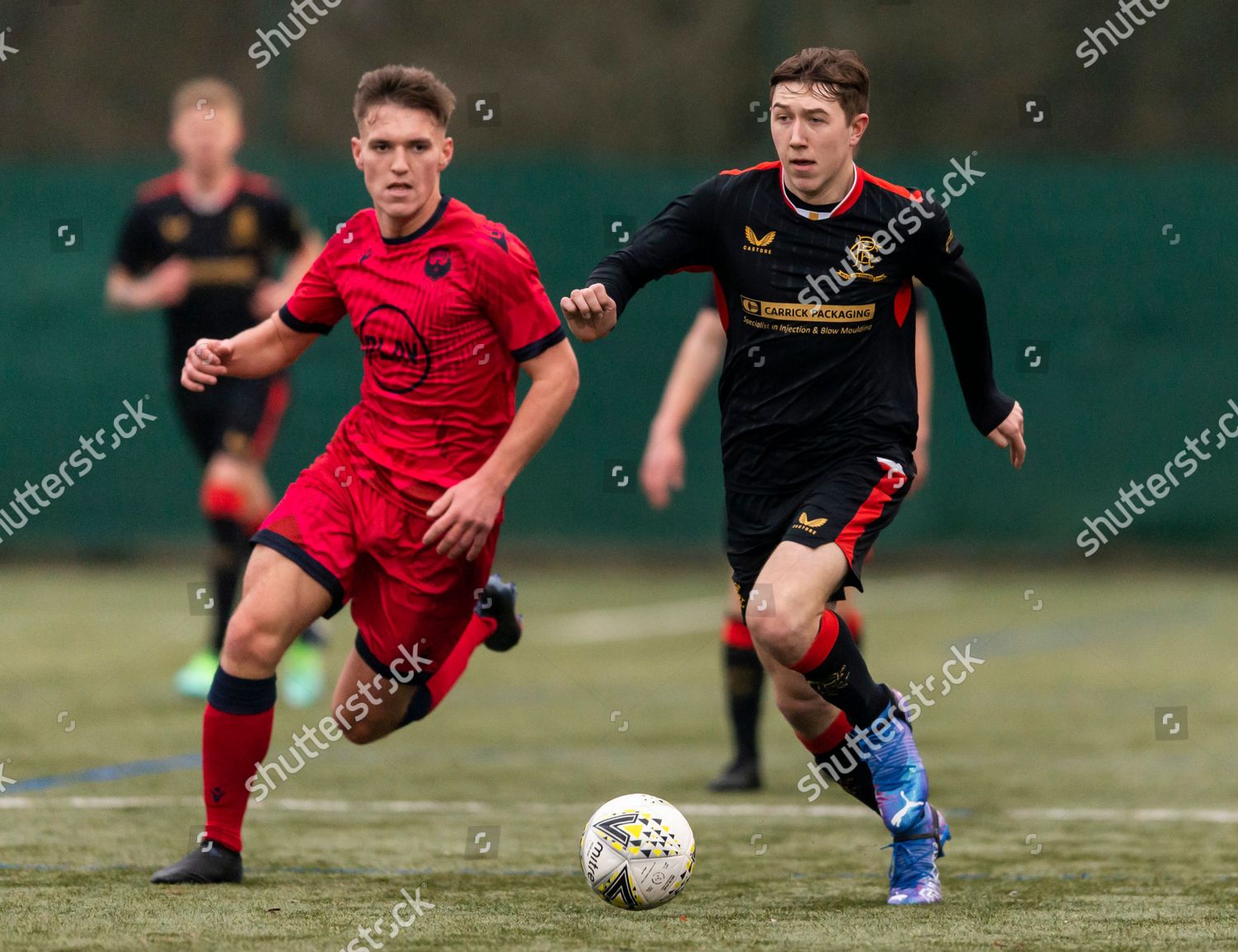 Rangers B Team Defender Connor Allan Editorial Stock Photo - Stock ...