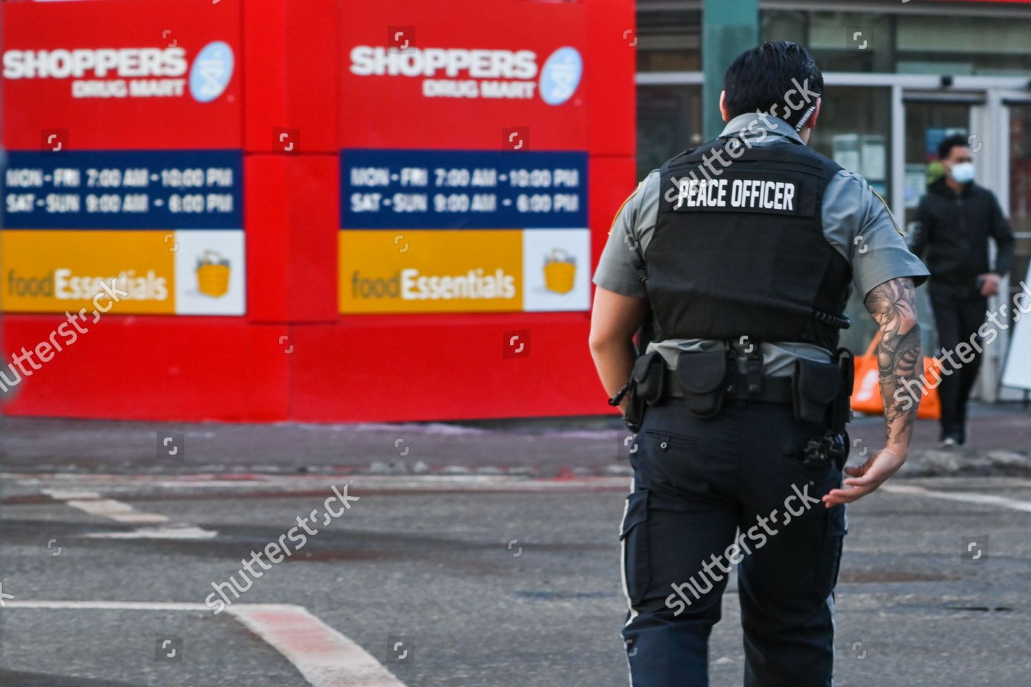 peace-officer-seen-downtown-edmonton-on-editorial-stock-photo-stock