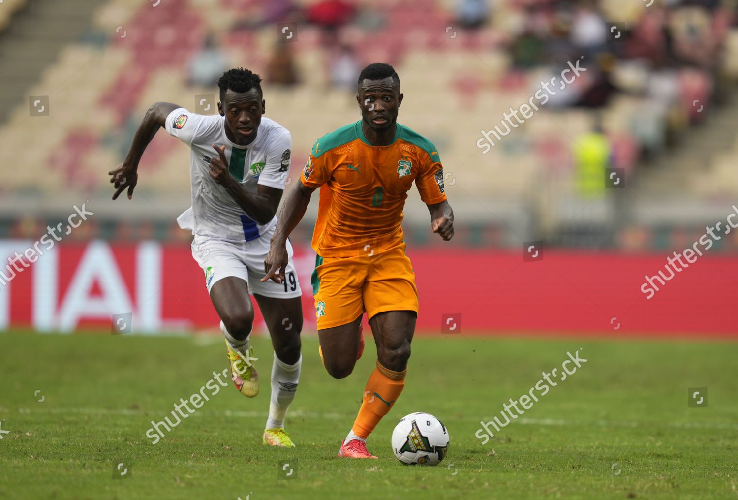 Ghislain Konan Ivory Coast During Sierra Editorial Stock Photo - Stock ...