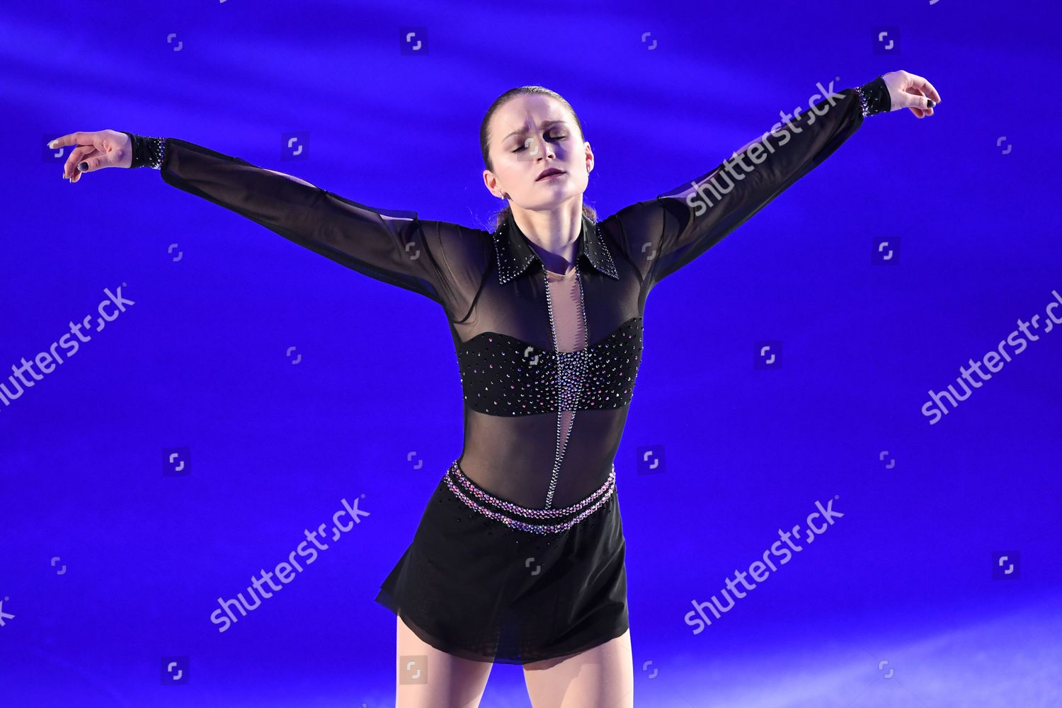 Ekaterina Ryabova Aze During Exhibition Gala Editorial Stock Photo