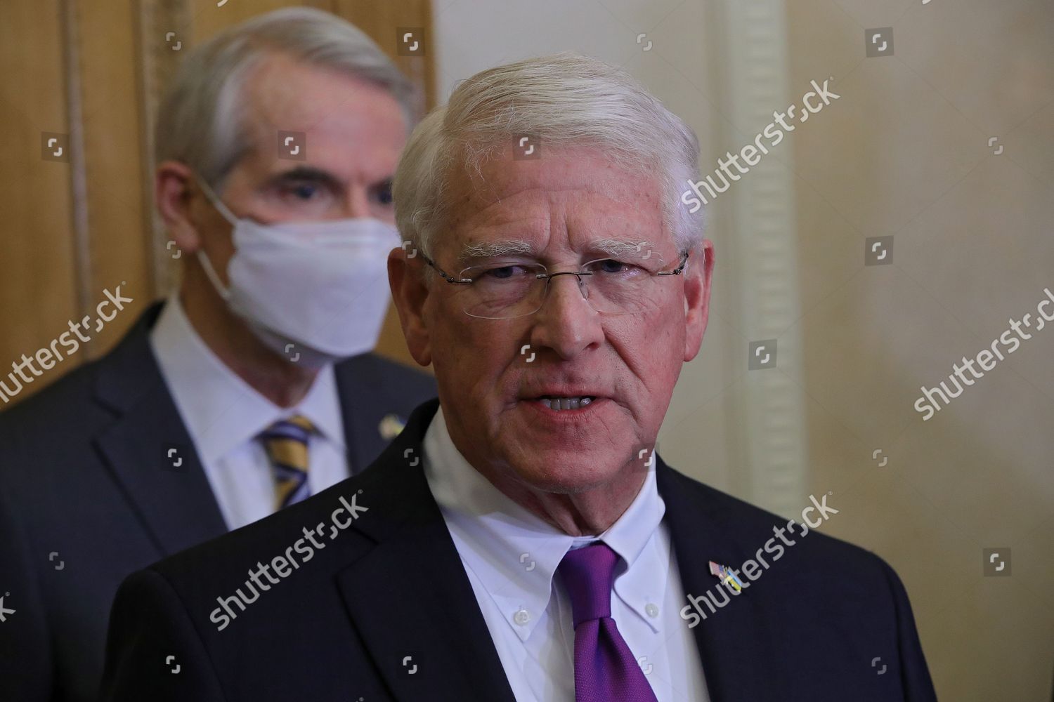 Us Senator Roger Wicker Pictured During Editorial Stock Photo Stock