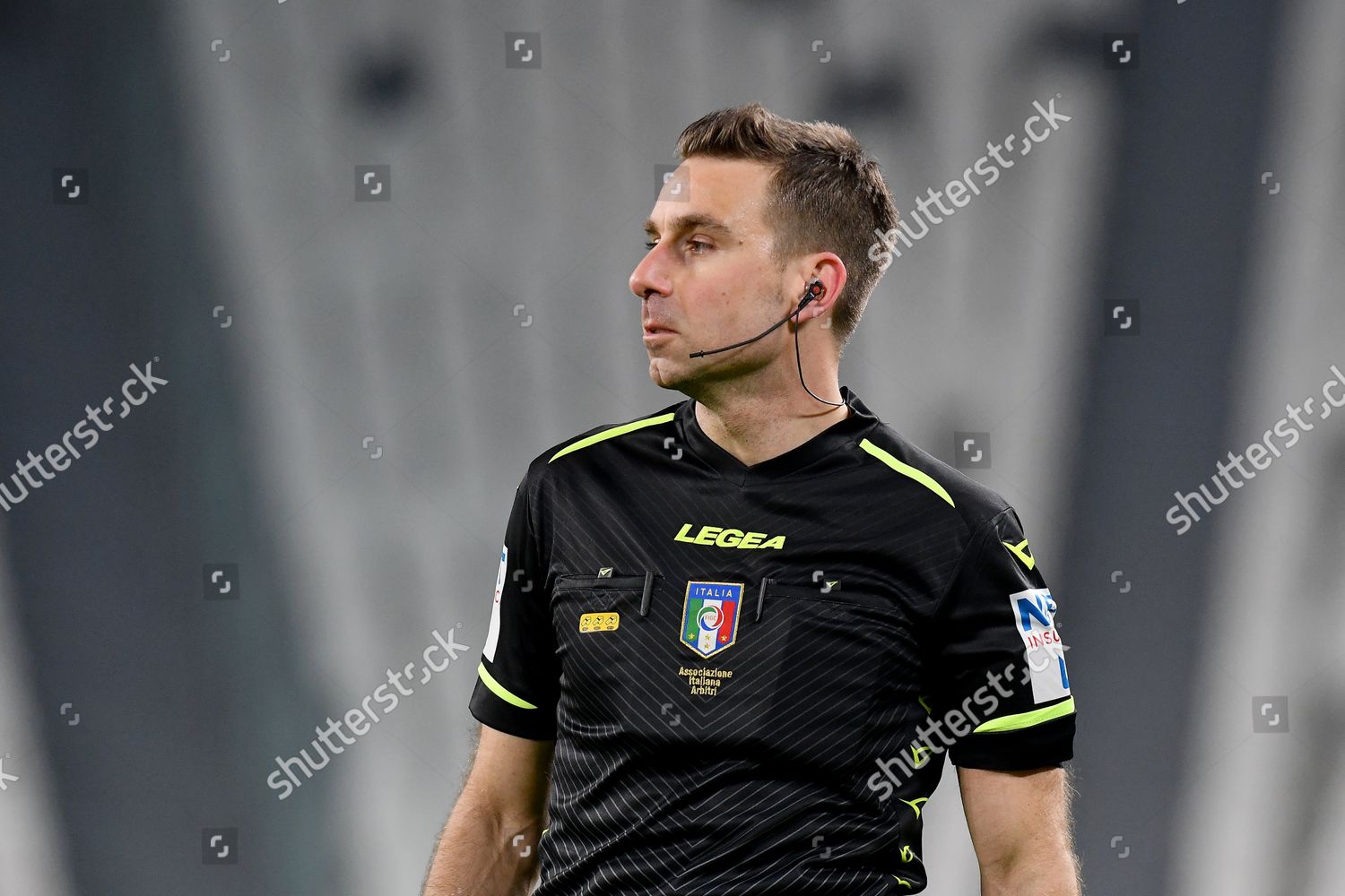 Francesco Fourneau Referee Editorial Stock Photo Stock Image