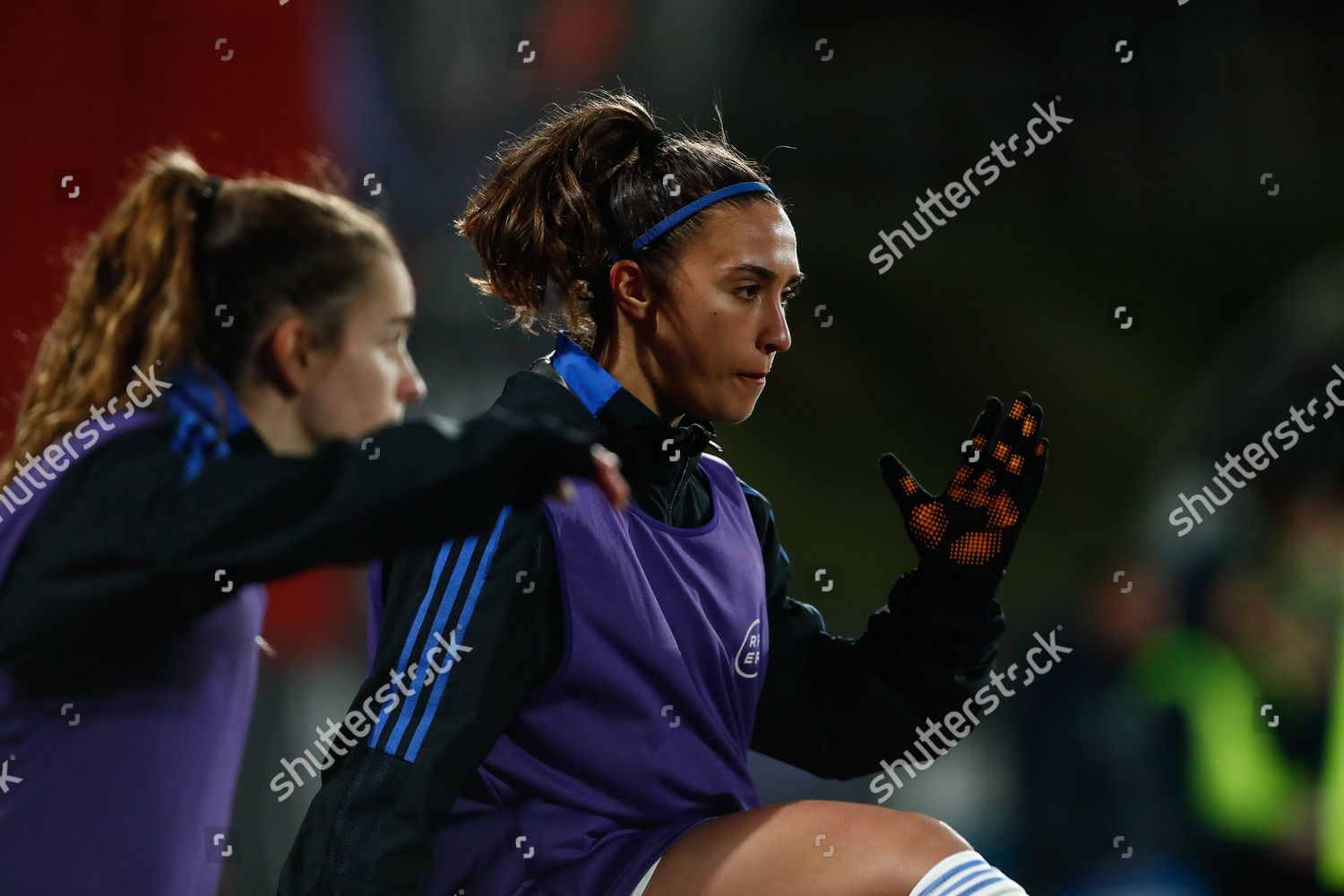 Nahikari Garcia Real Madrid Warms During Editorial Stock Photo Stock