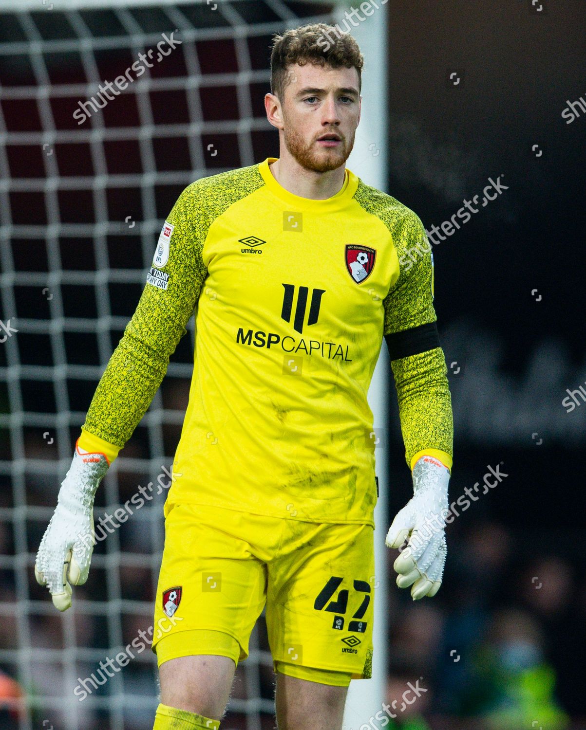 Mark Travers Goalkeeper Bournemouth Editorial Stock Photo - Stock Image ...