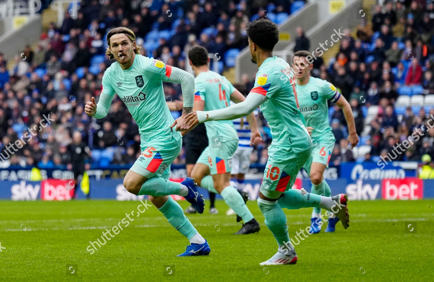 Danny Ward Huddersfield Town Celebrates His Editorial Stock Photo